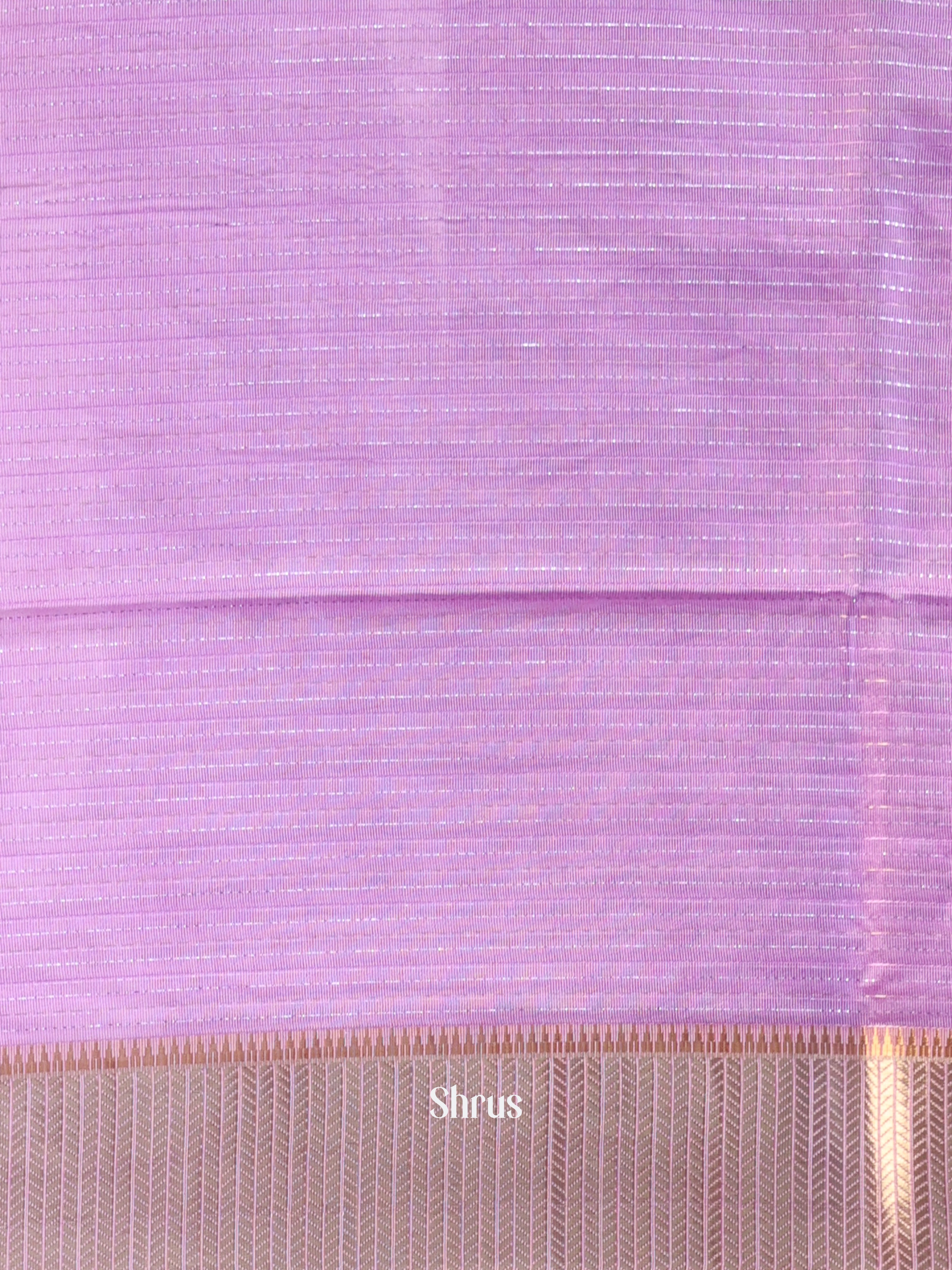 Purple  - Champa semitussar Saree