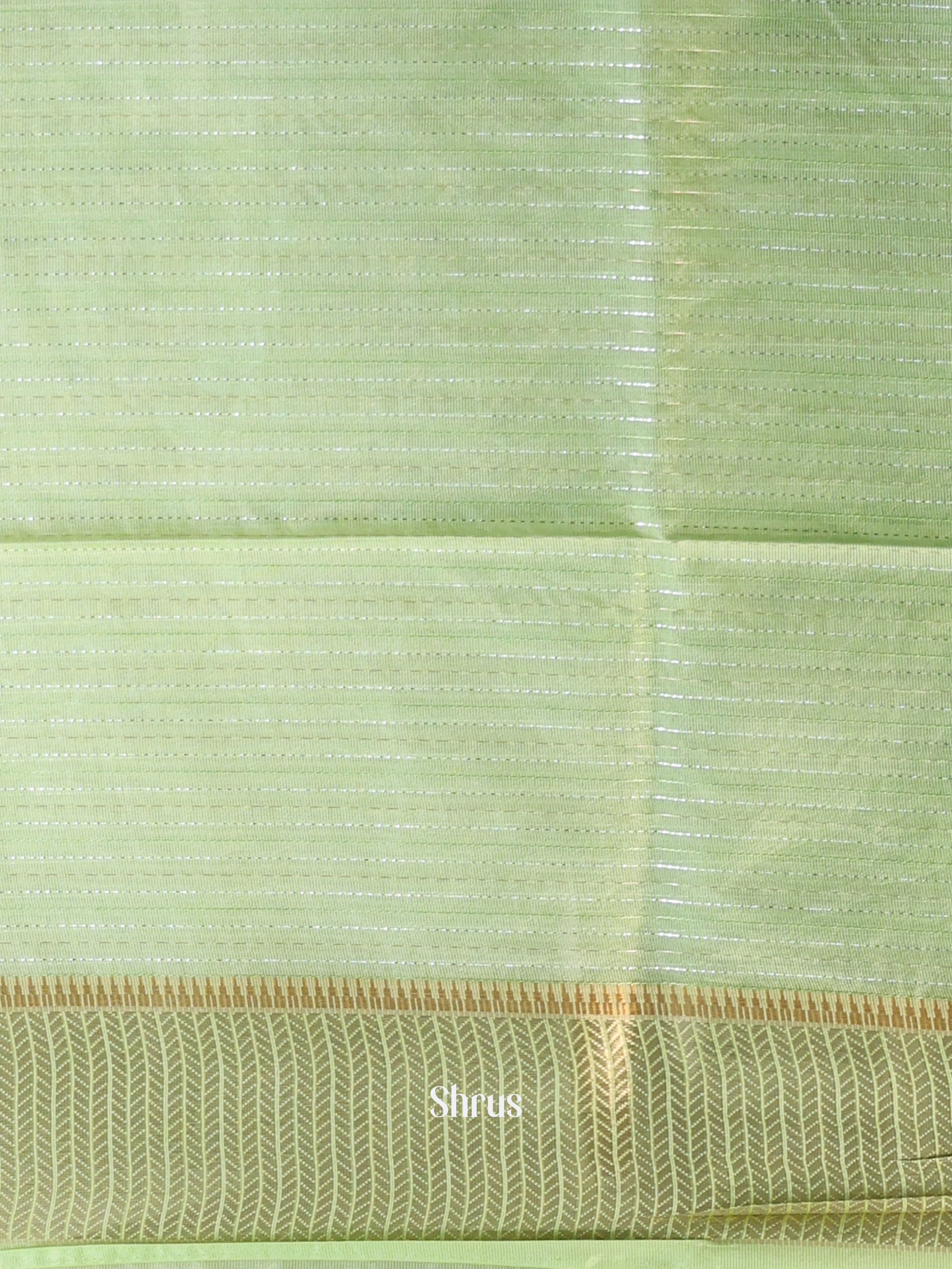 Green - Champa semitussar Saree