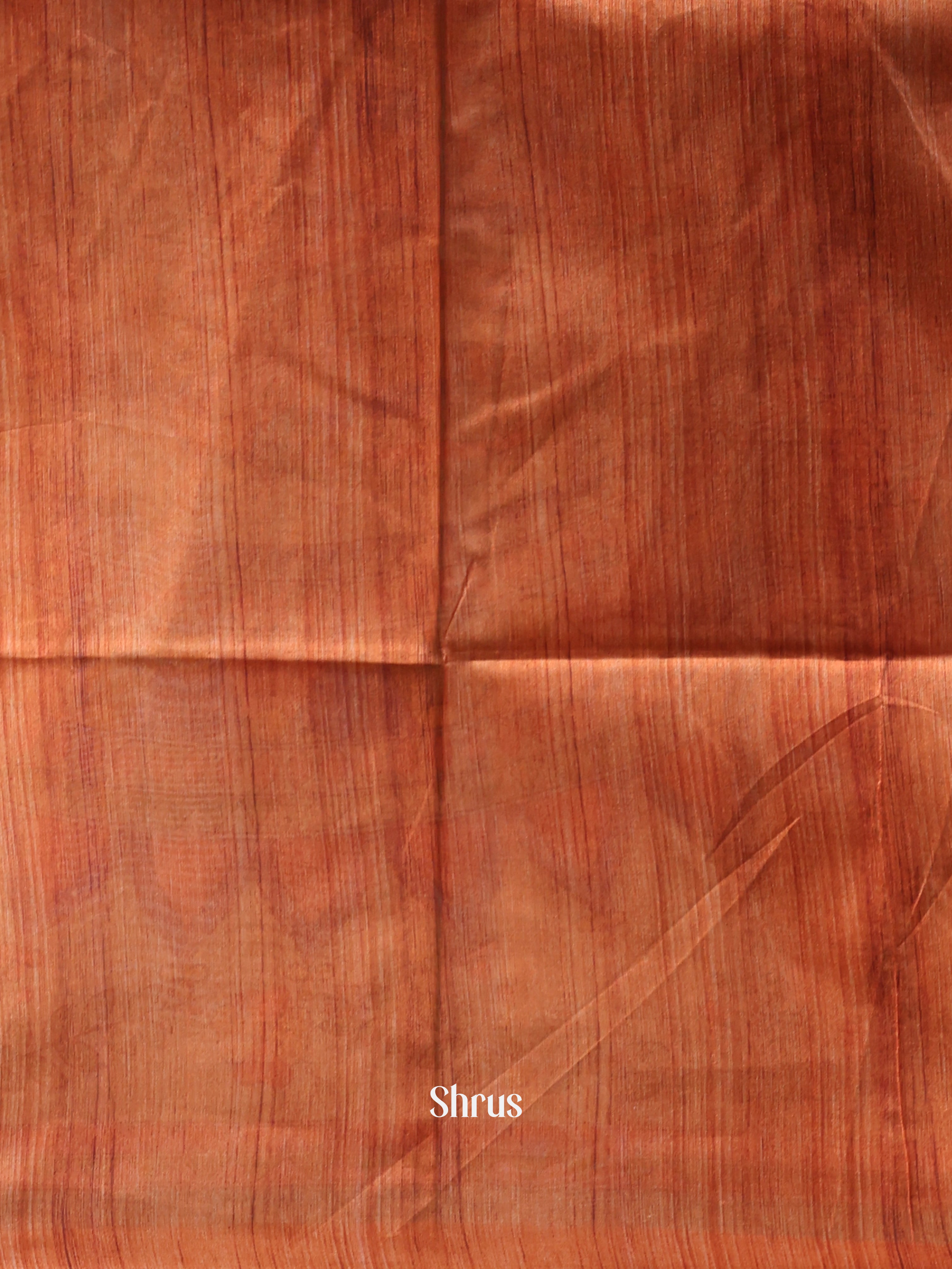 Green & Brown - Champa semitussar Saree - Shop on Shrus.com