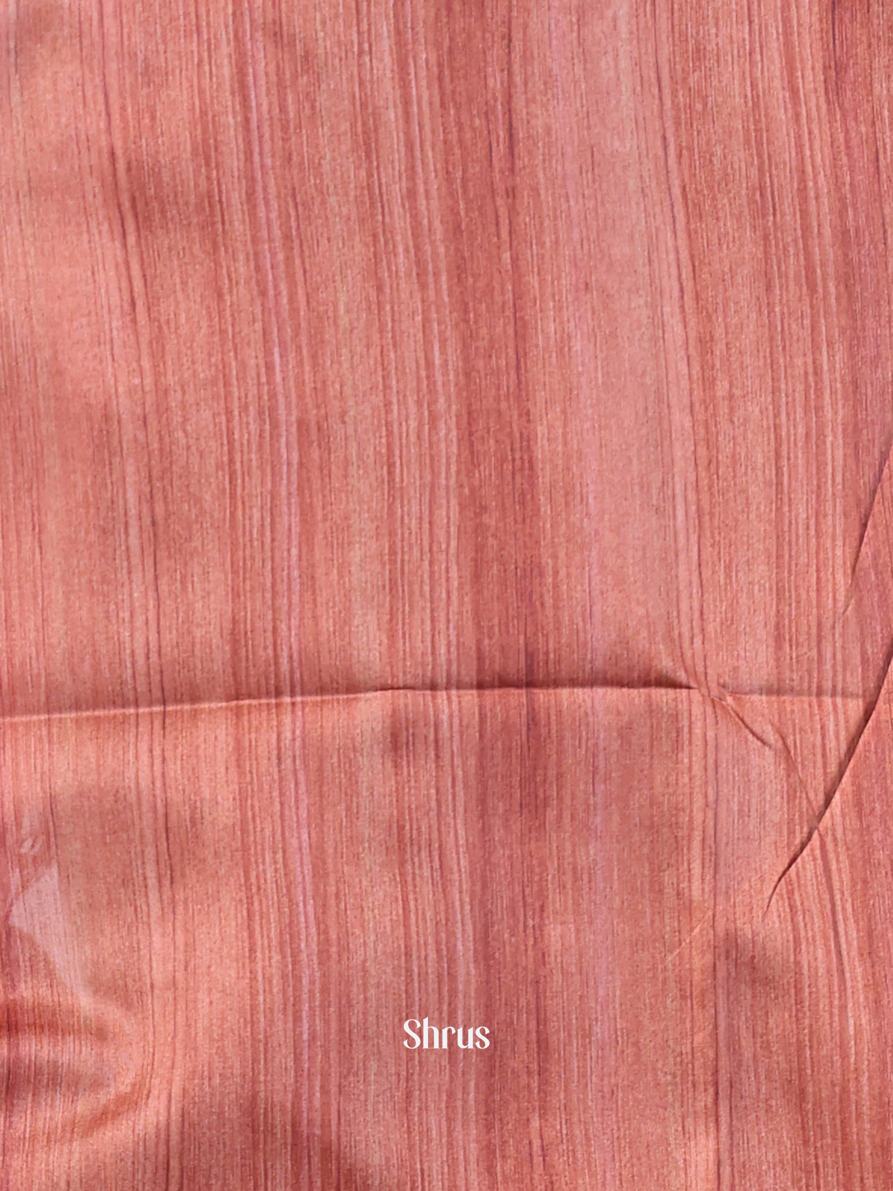 Blue & Brown - Champa semitussar Saree