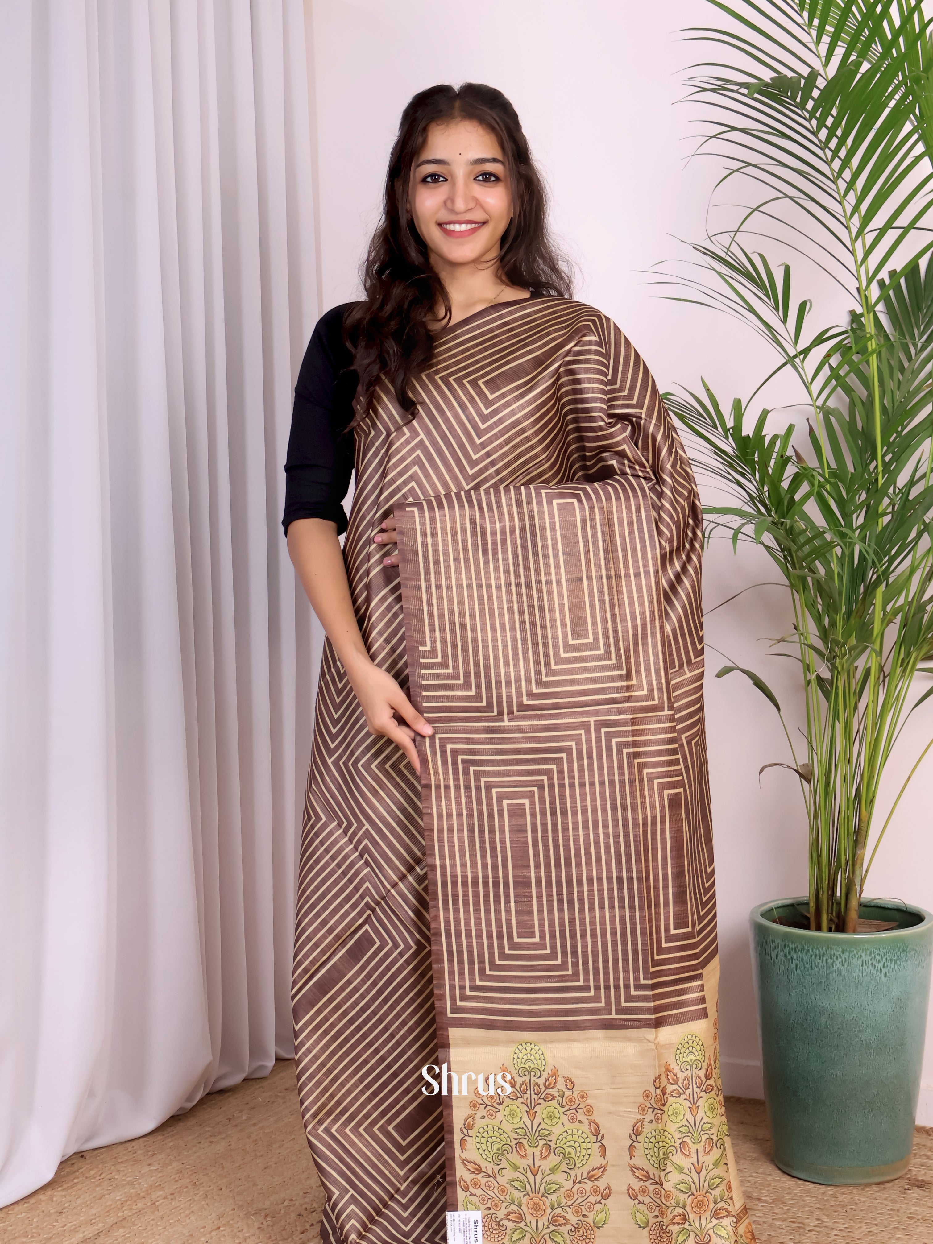 CJS25294 - Champa semitussar Saree