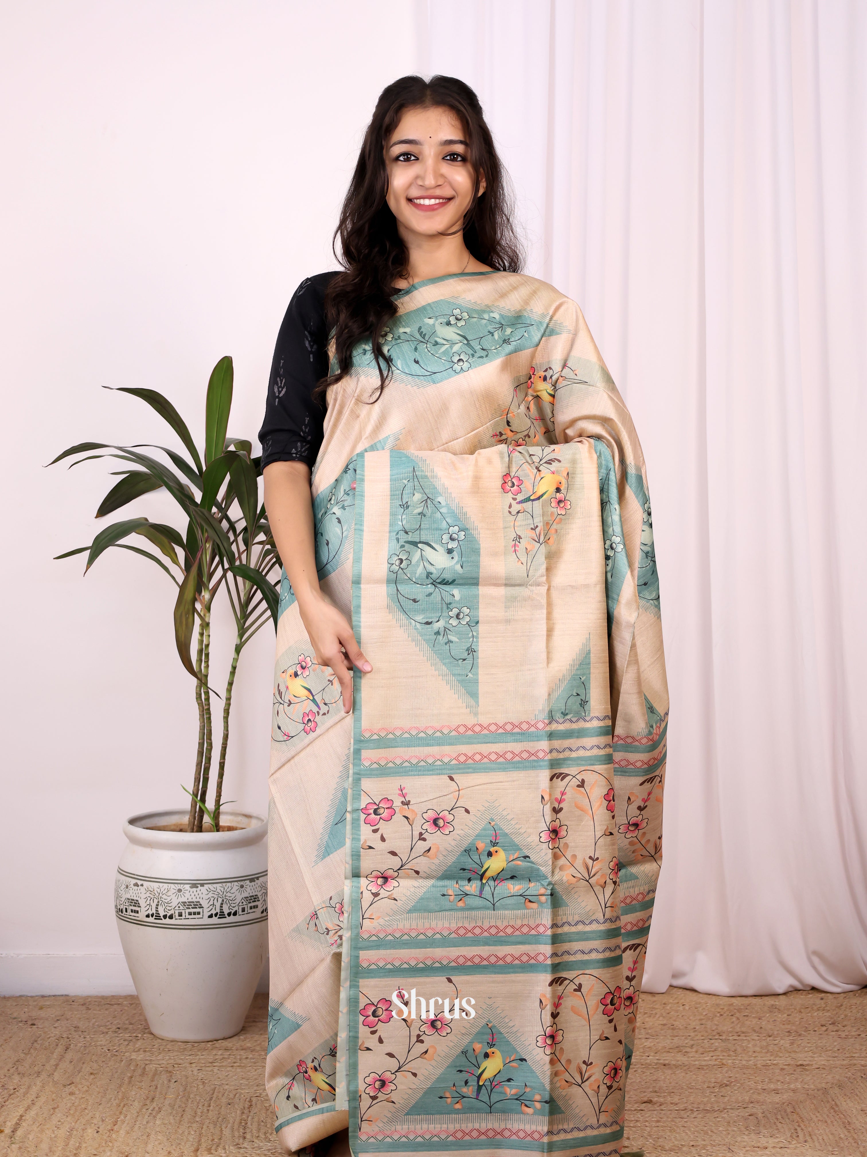 CJS25326 - Champa semitussar Saree