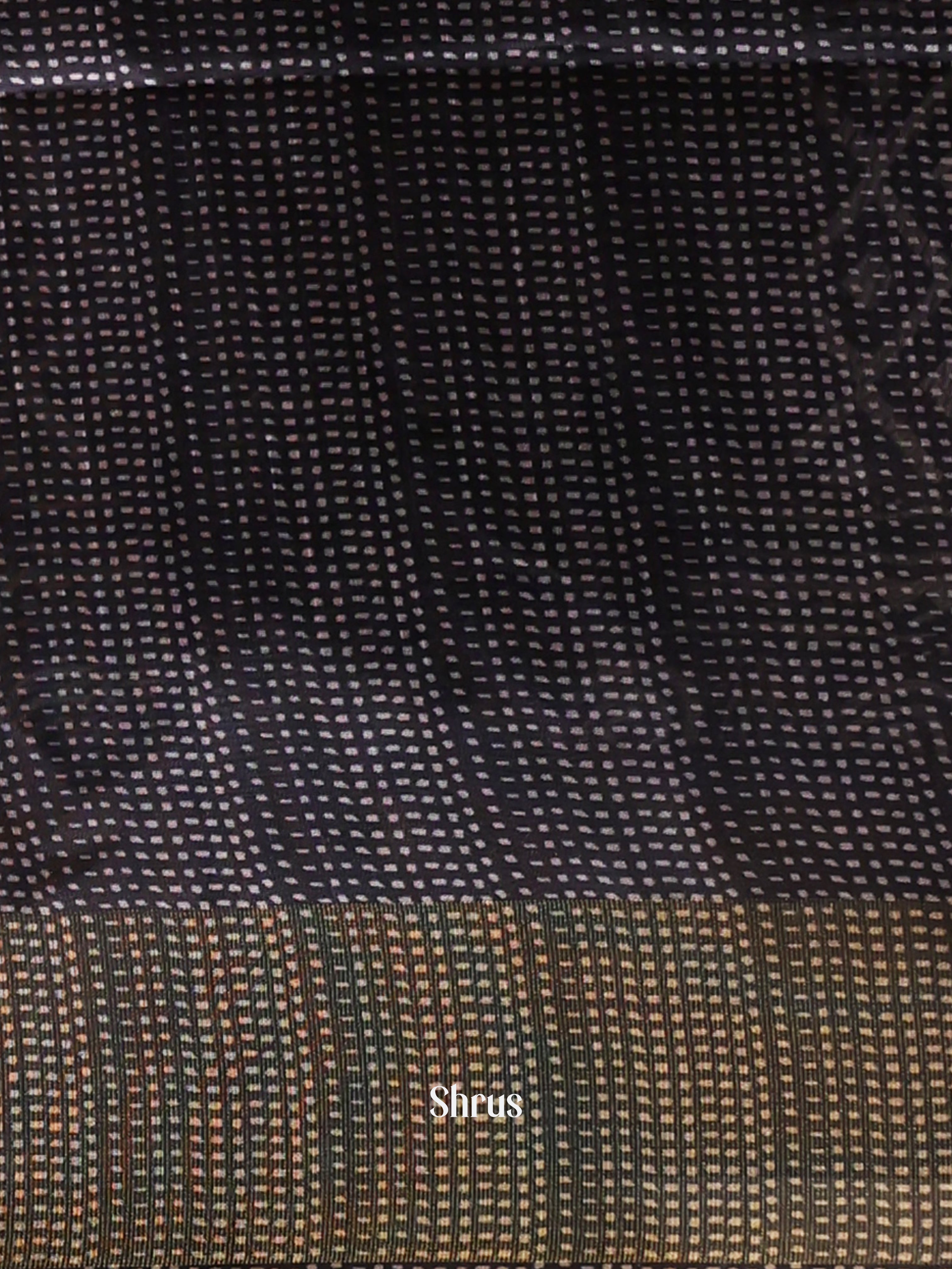 Pink & Black- Champa semitussar Saree - Shop on Shrus.com