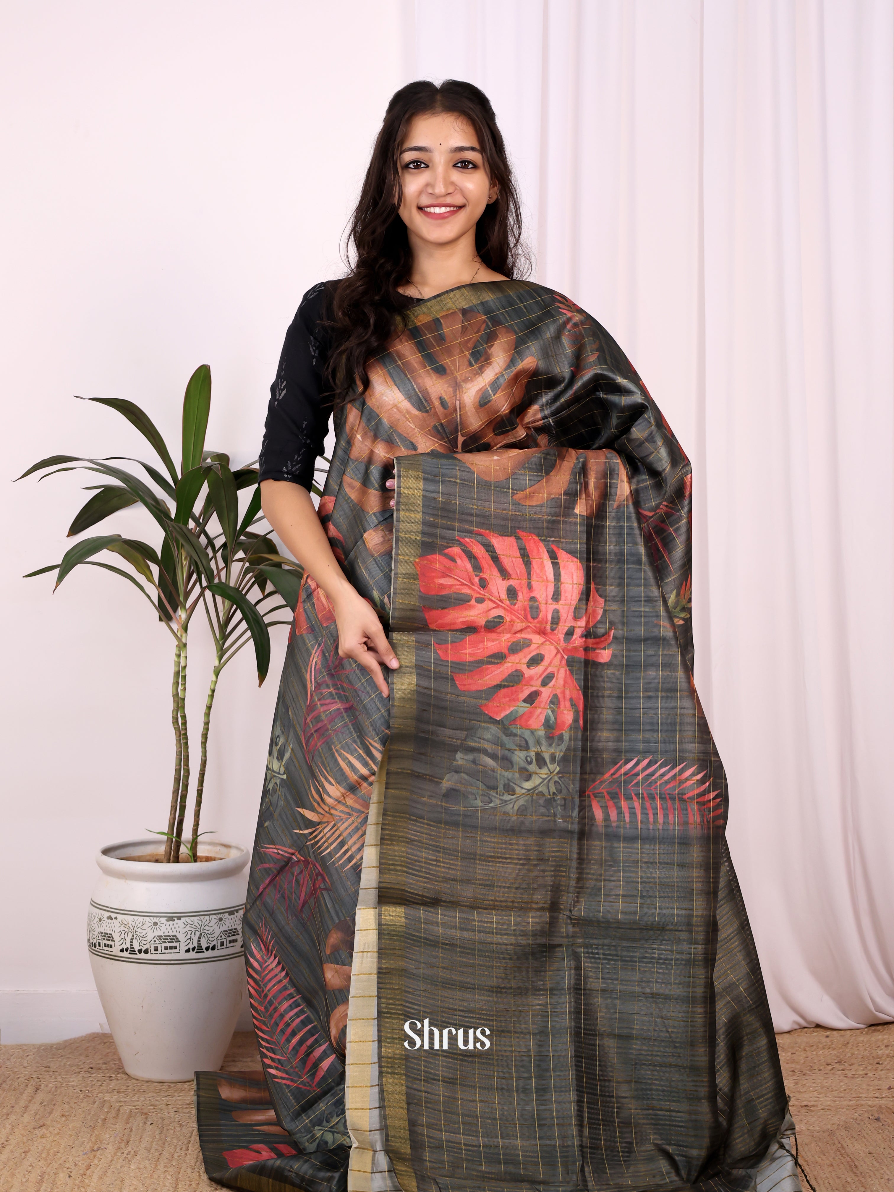 CJS25346 - Champa semitussar Saree