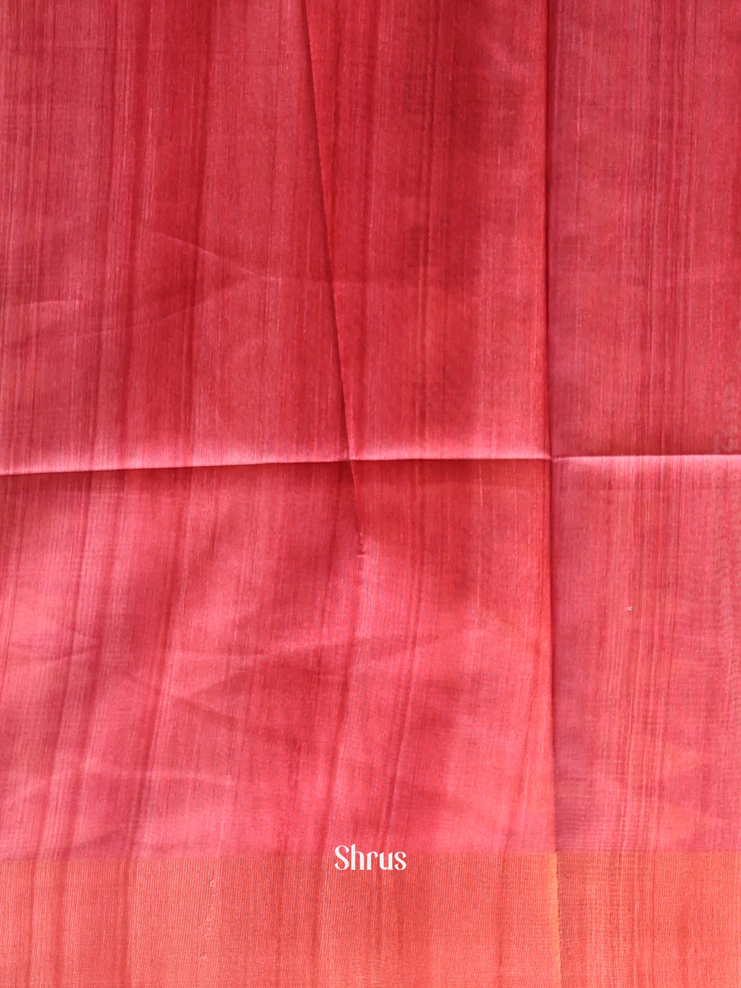 Purple & Pink  - Champa semitussar Saree