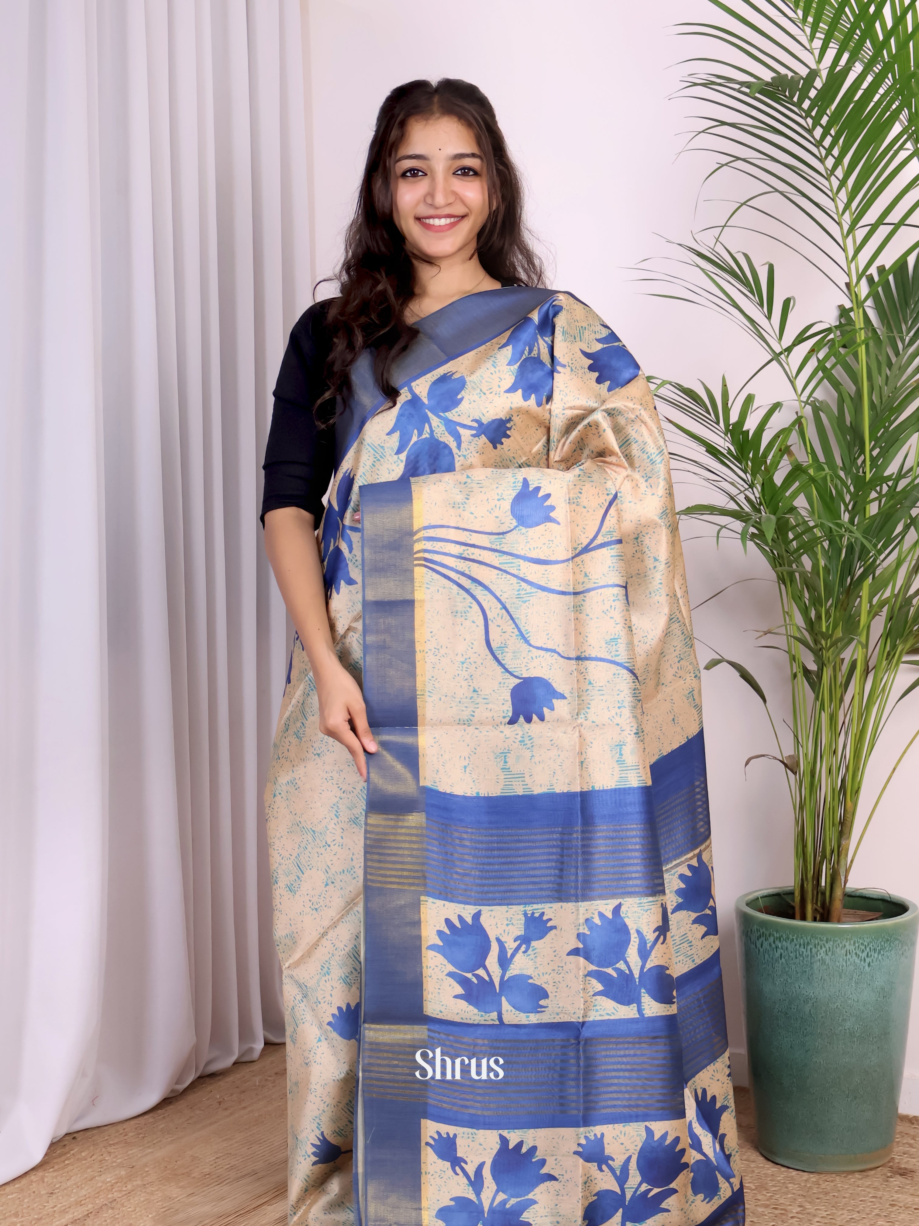 CJS25364 - Champa semitussar Saree