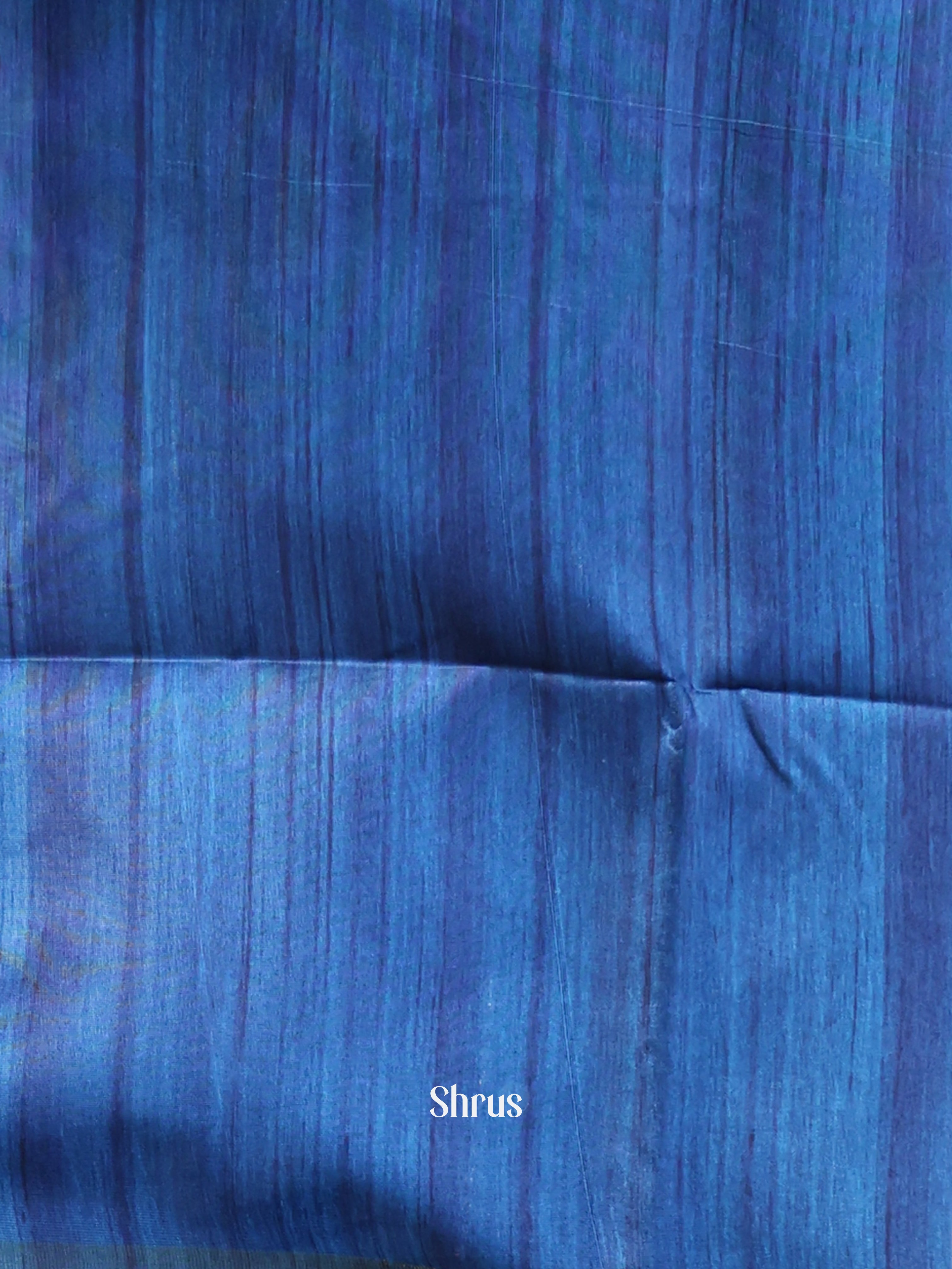 Black & Blue - Champa semitussar Saree