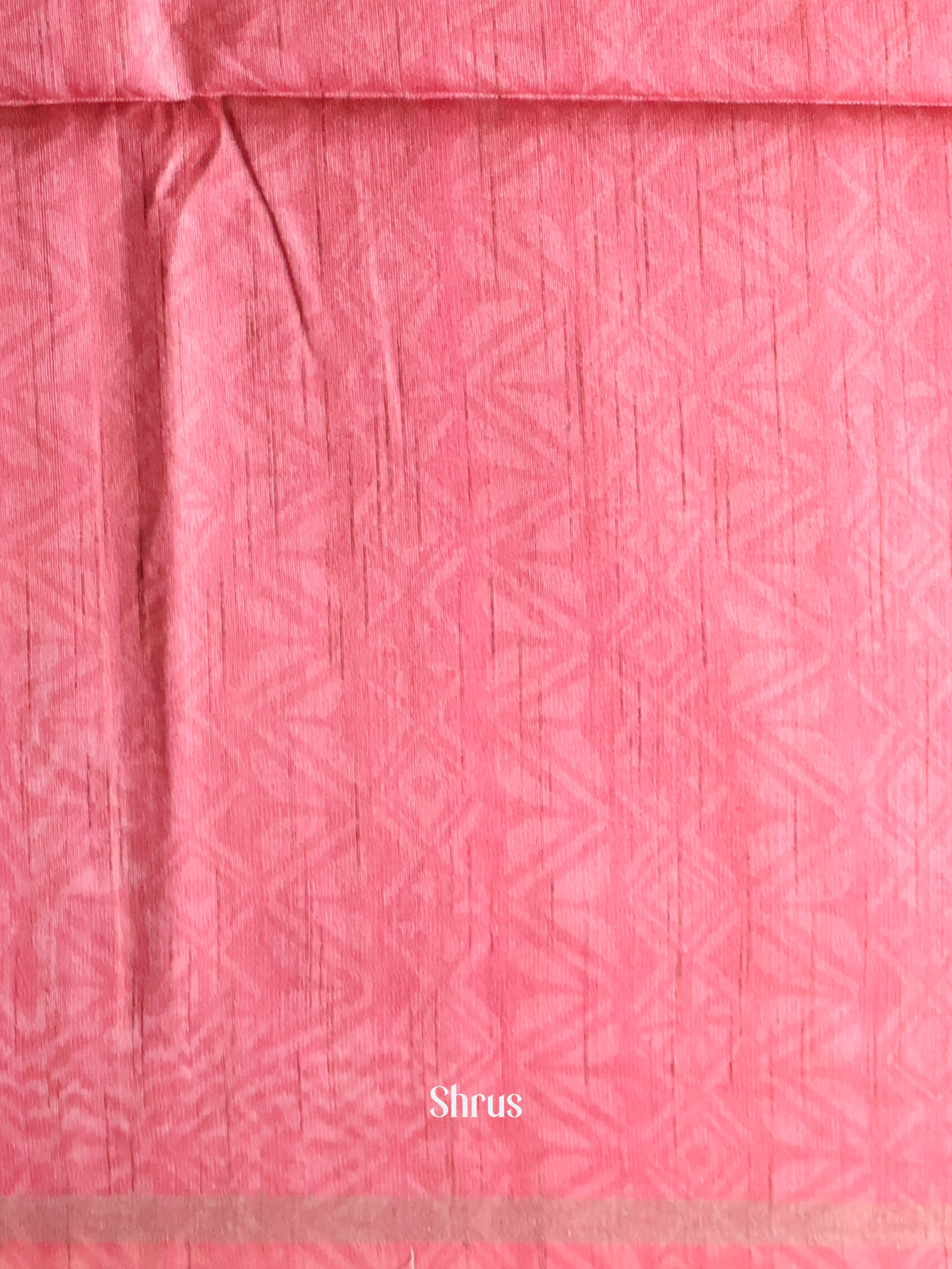 Onion Peel & Pink - Champa semitussar Saree