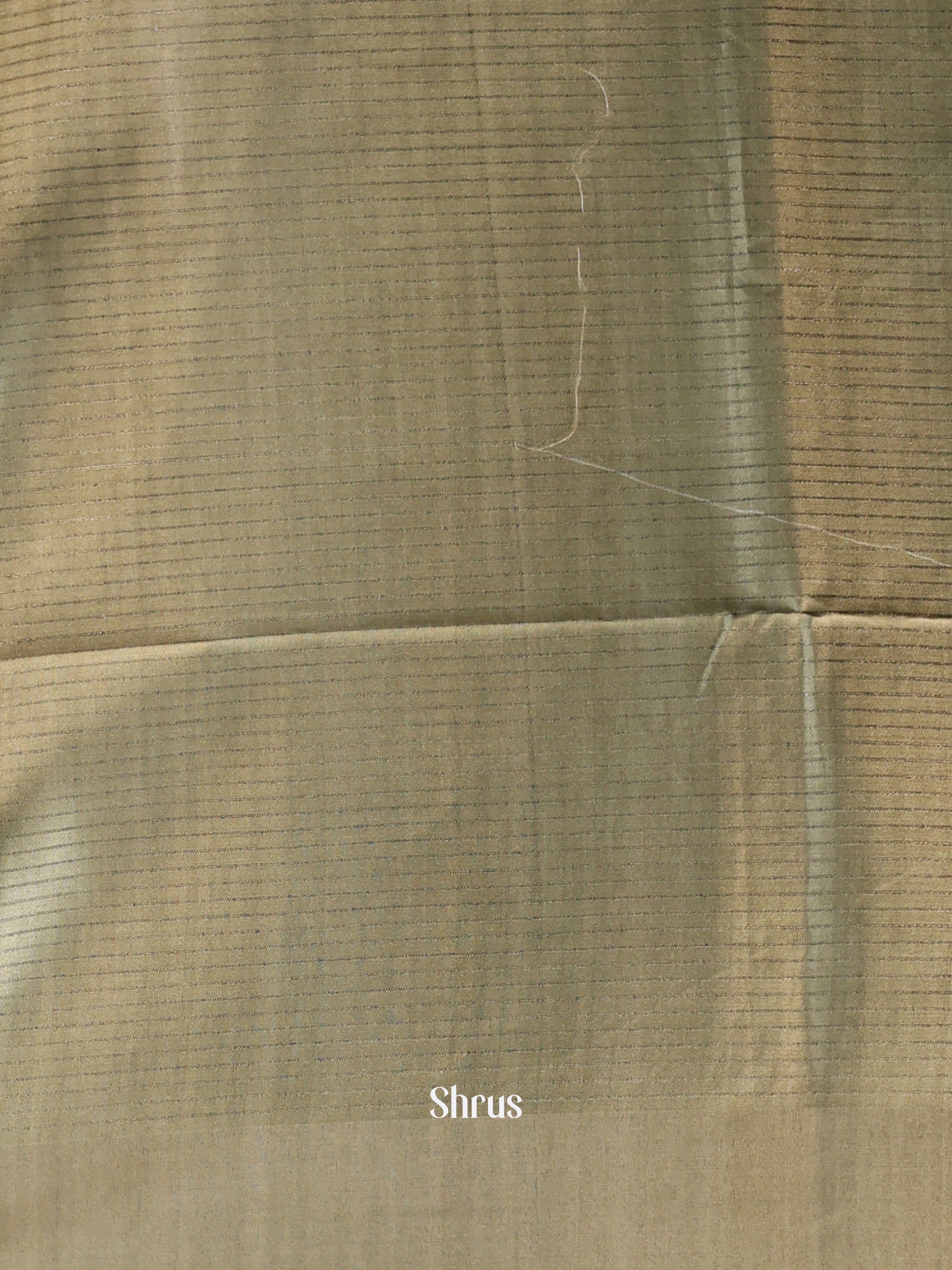 Grey & Green - Champa semitussar Saree