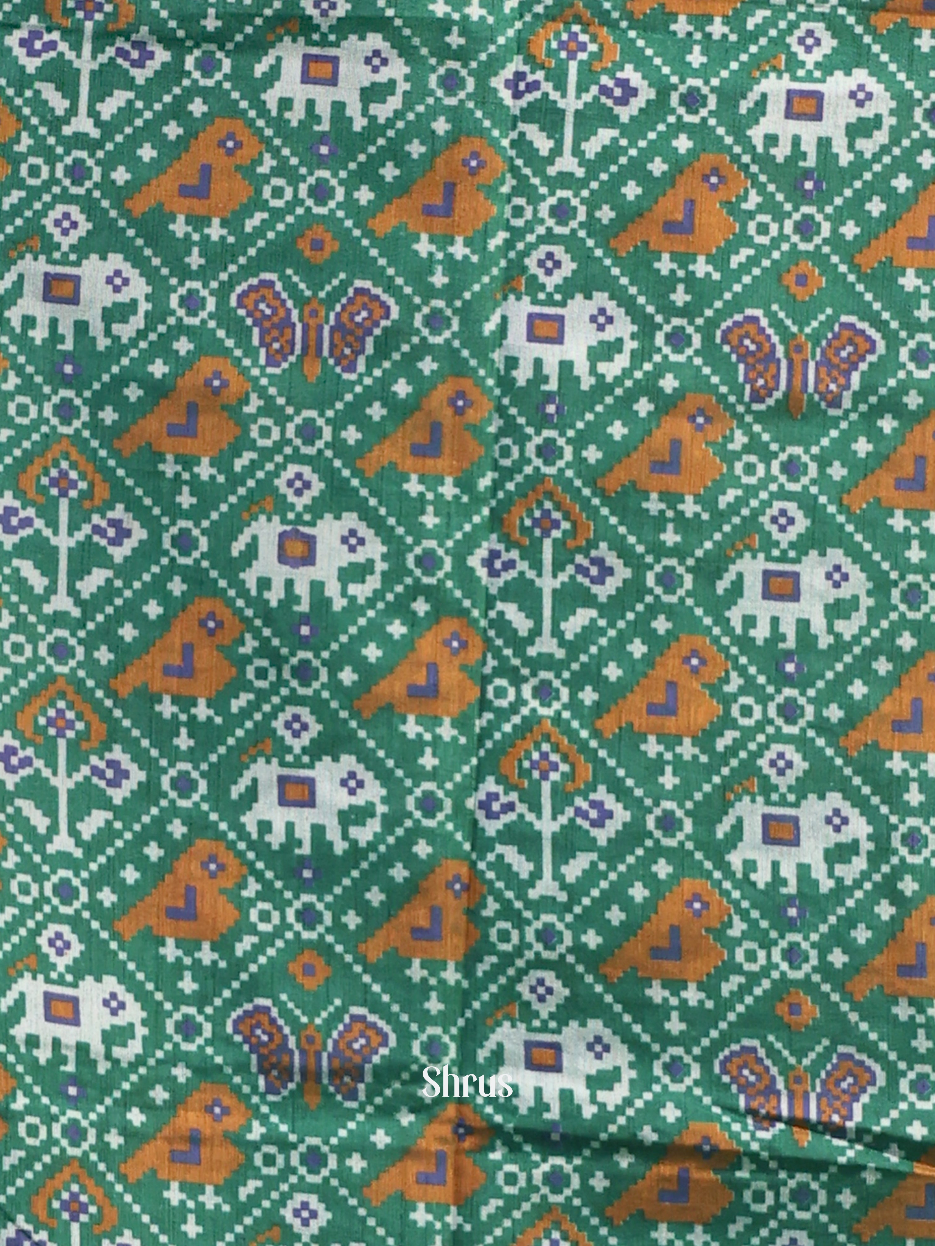 CJS25495 -semi patola salwar