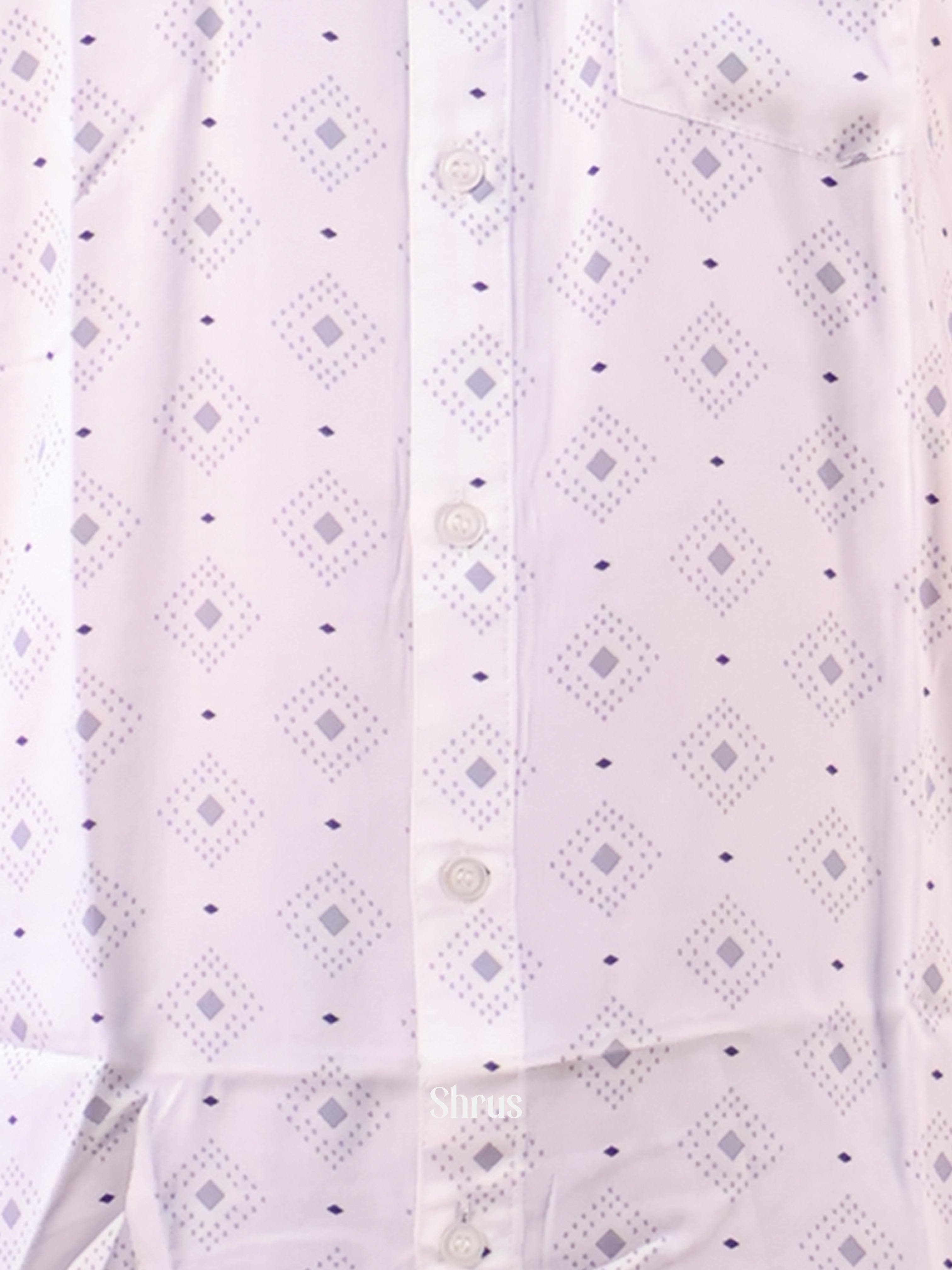 White - Readymade Mens Shirt