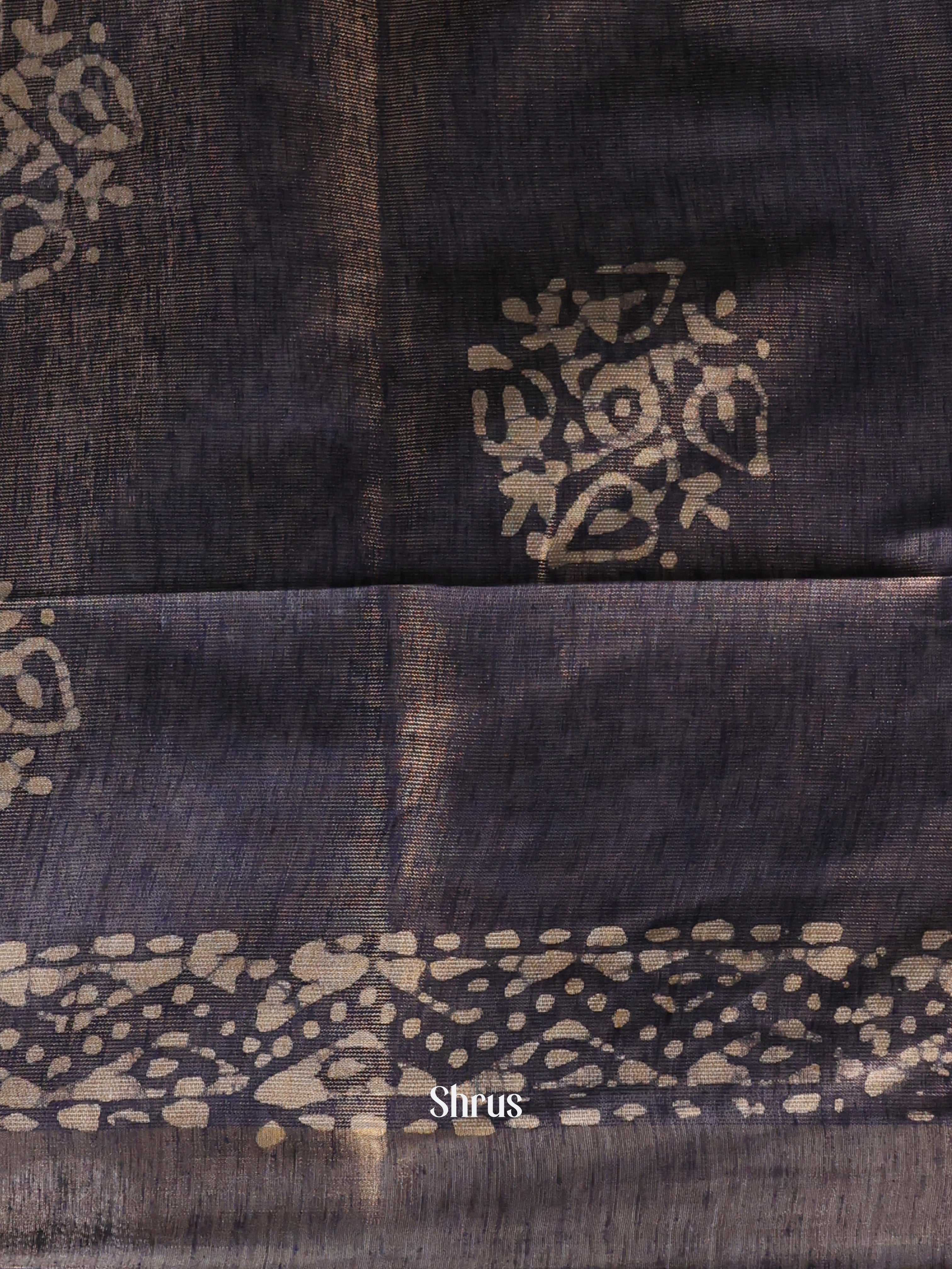 Green & Blue-Bhatik Saree - Shop on Shrus.com