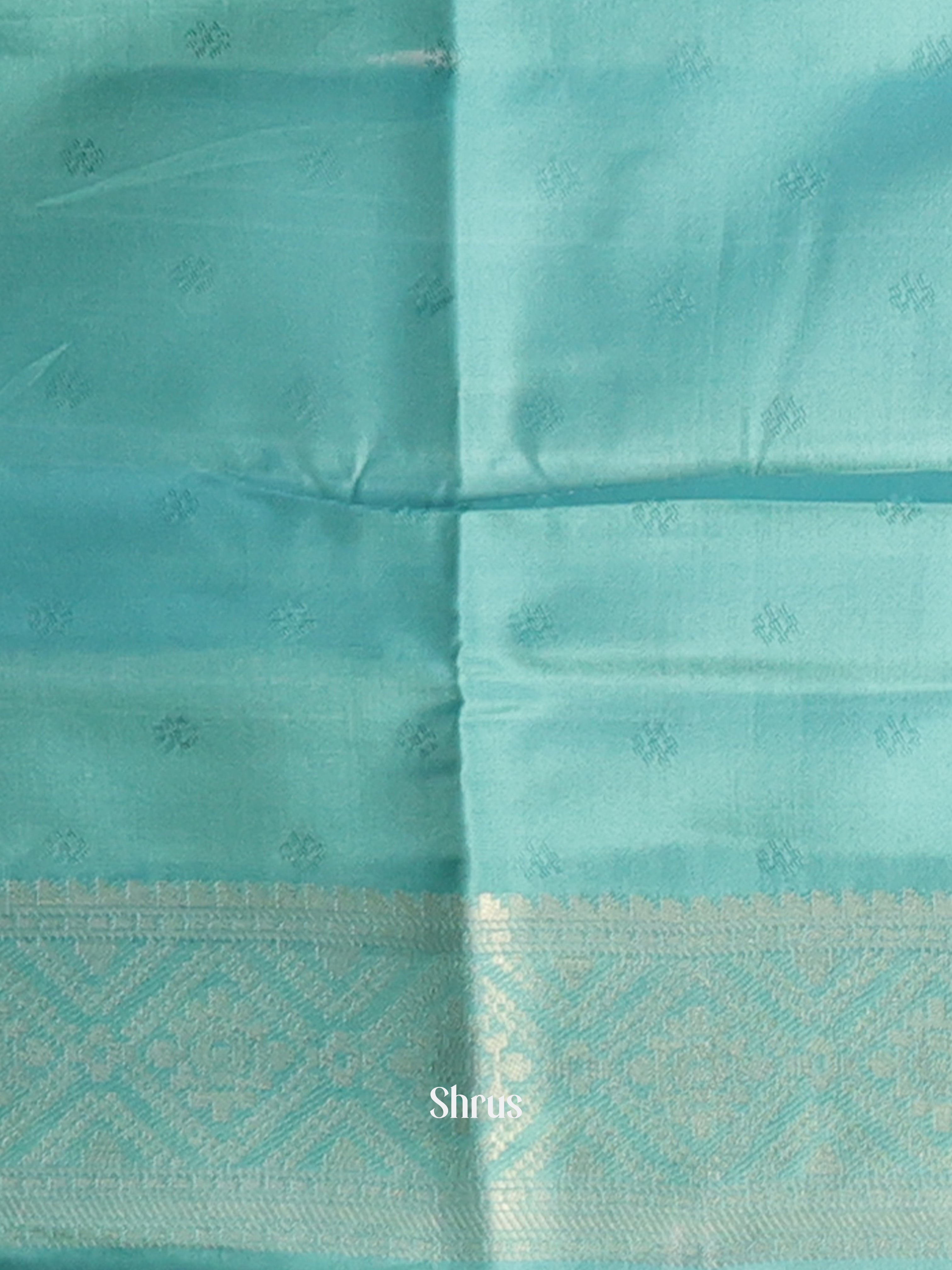 Blue - Semi Georgette Saree