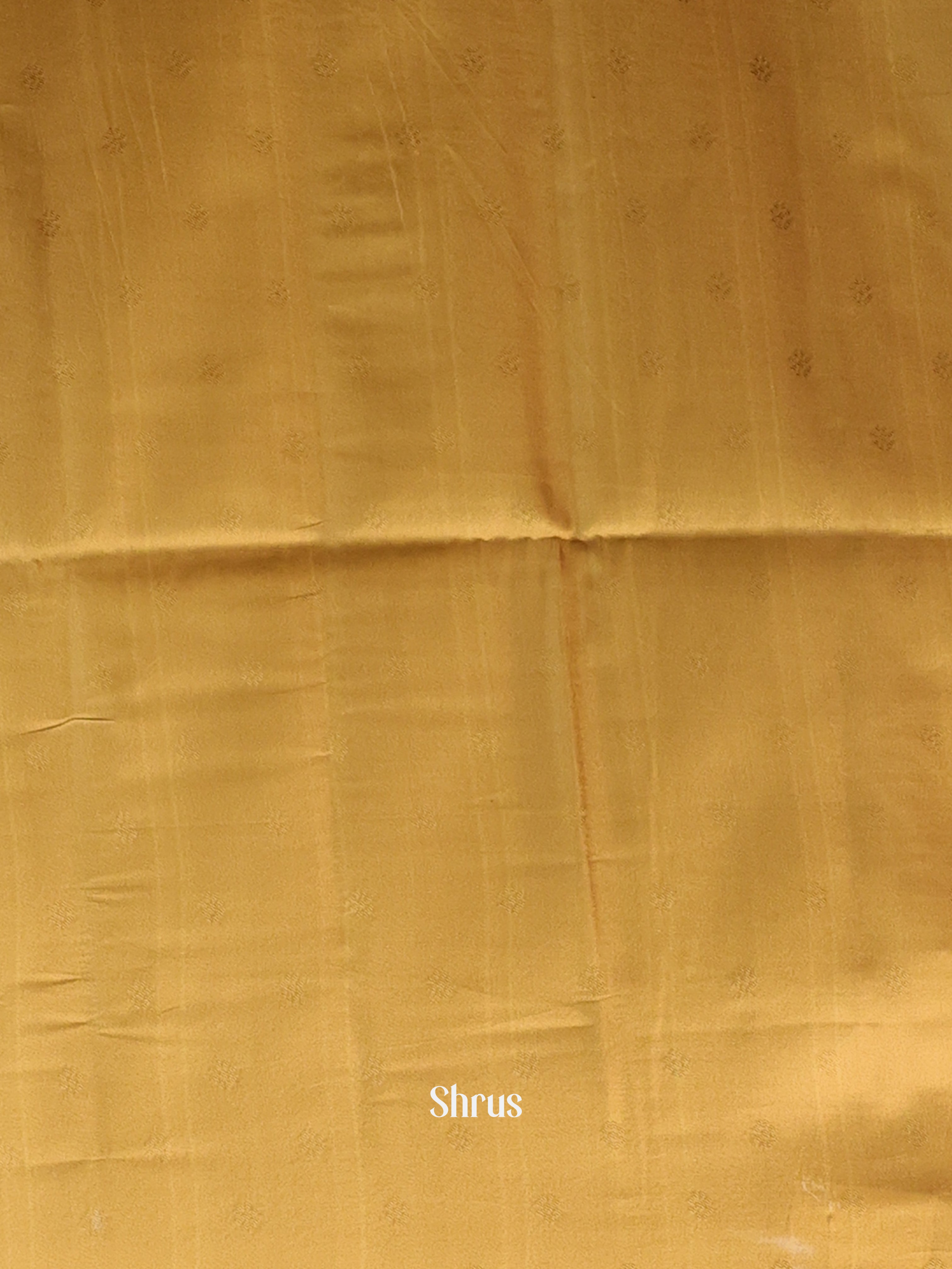 Yellow & Gold - Semi Georgette Saree