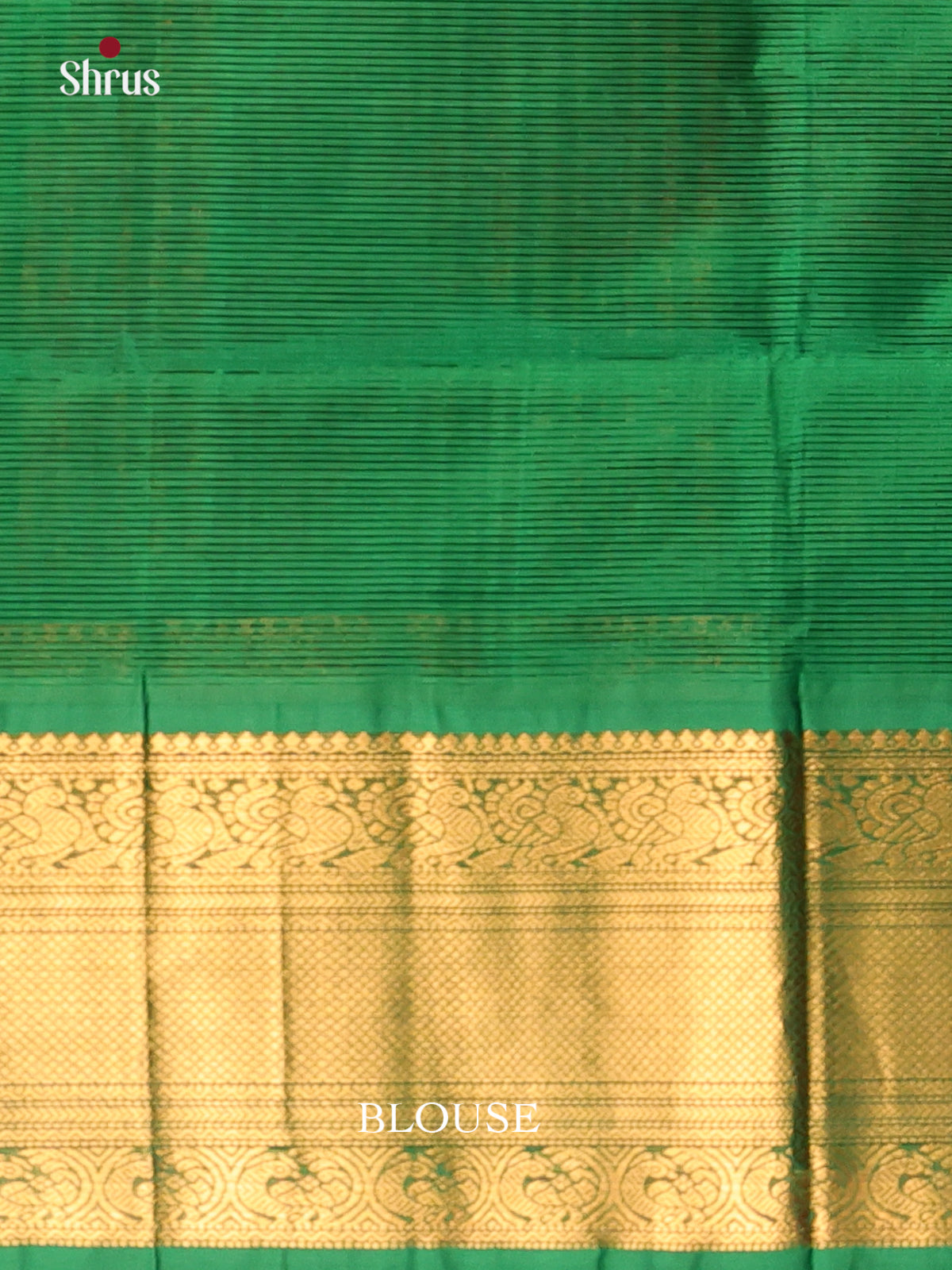 Red & Green - Silk Cotton Saree