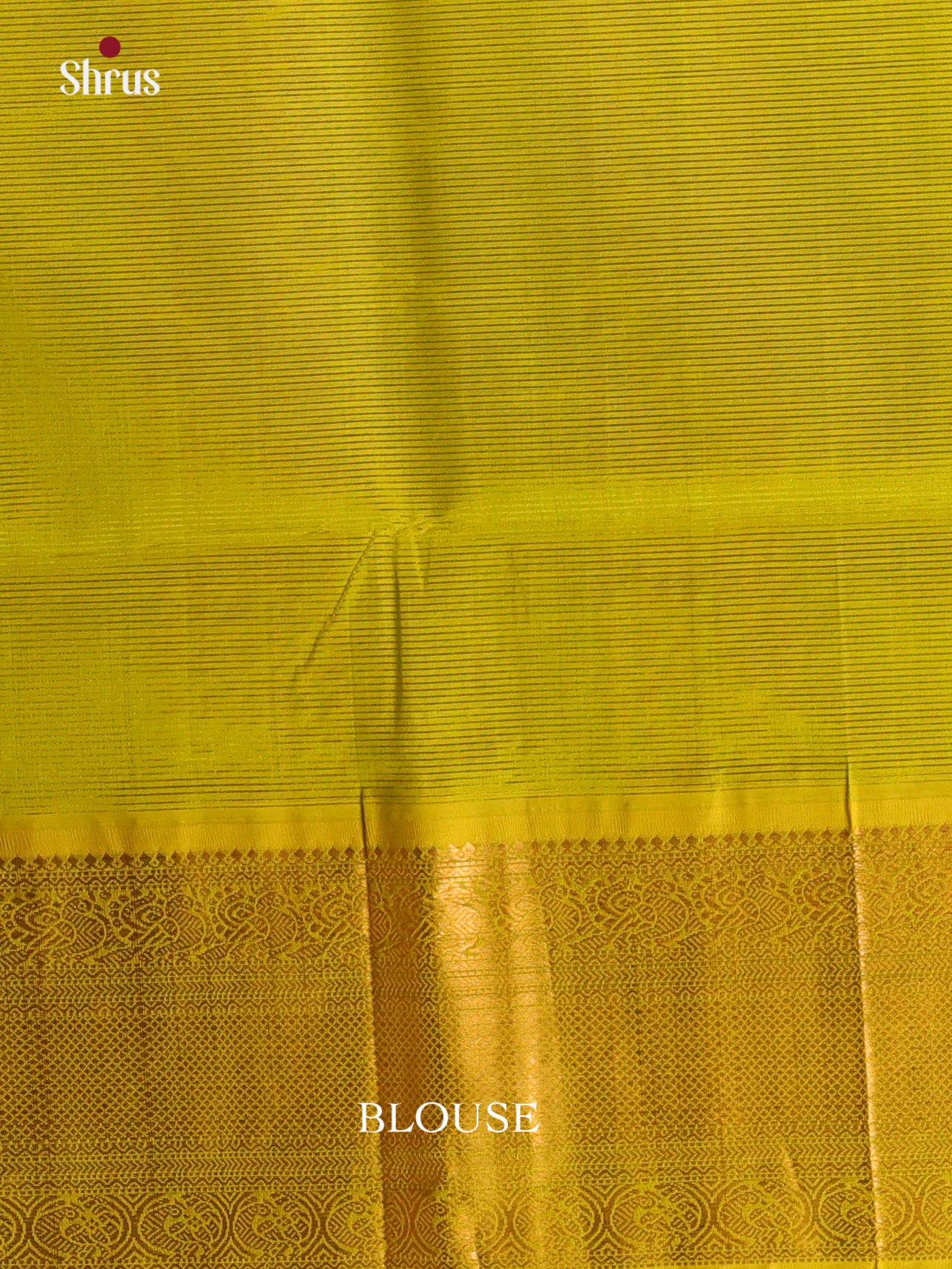 Cream & Green - Silk Cotton Saree