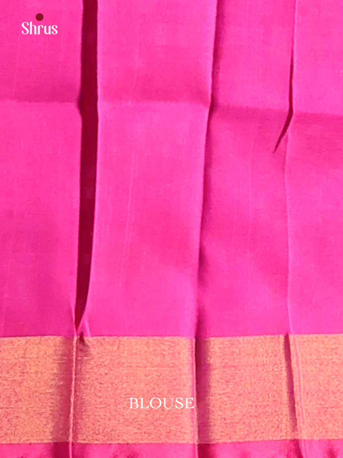 Beautiful Blue Uppada silk Saree with simple body , Majenta pochampally border,pallu - Shop on Shrus.com