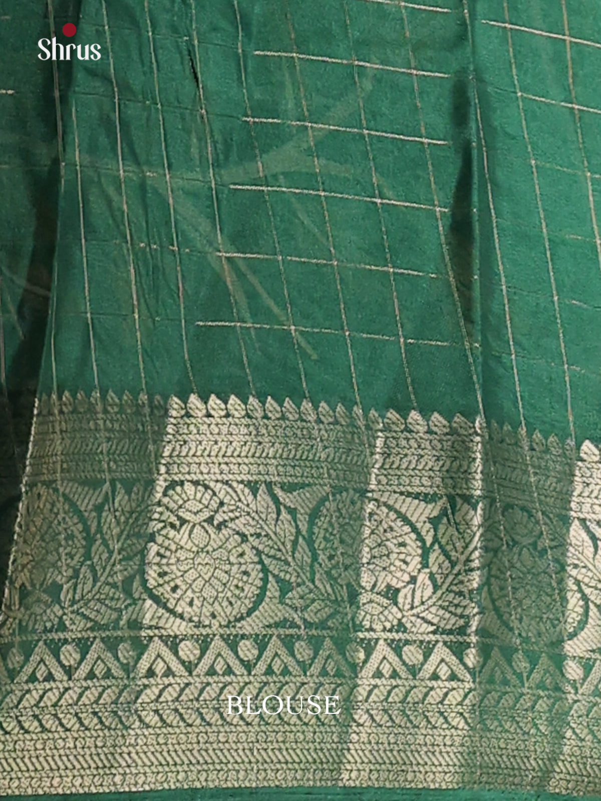 Maroon with Green - Printed Tussar saree - CJS29403 - Shop on Shrus.com