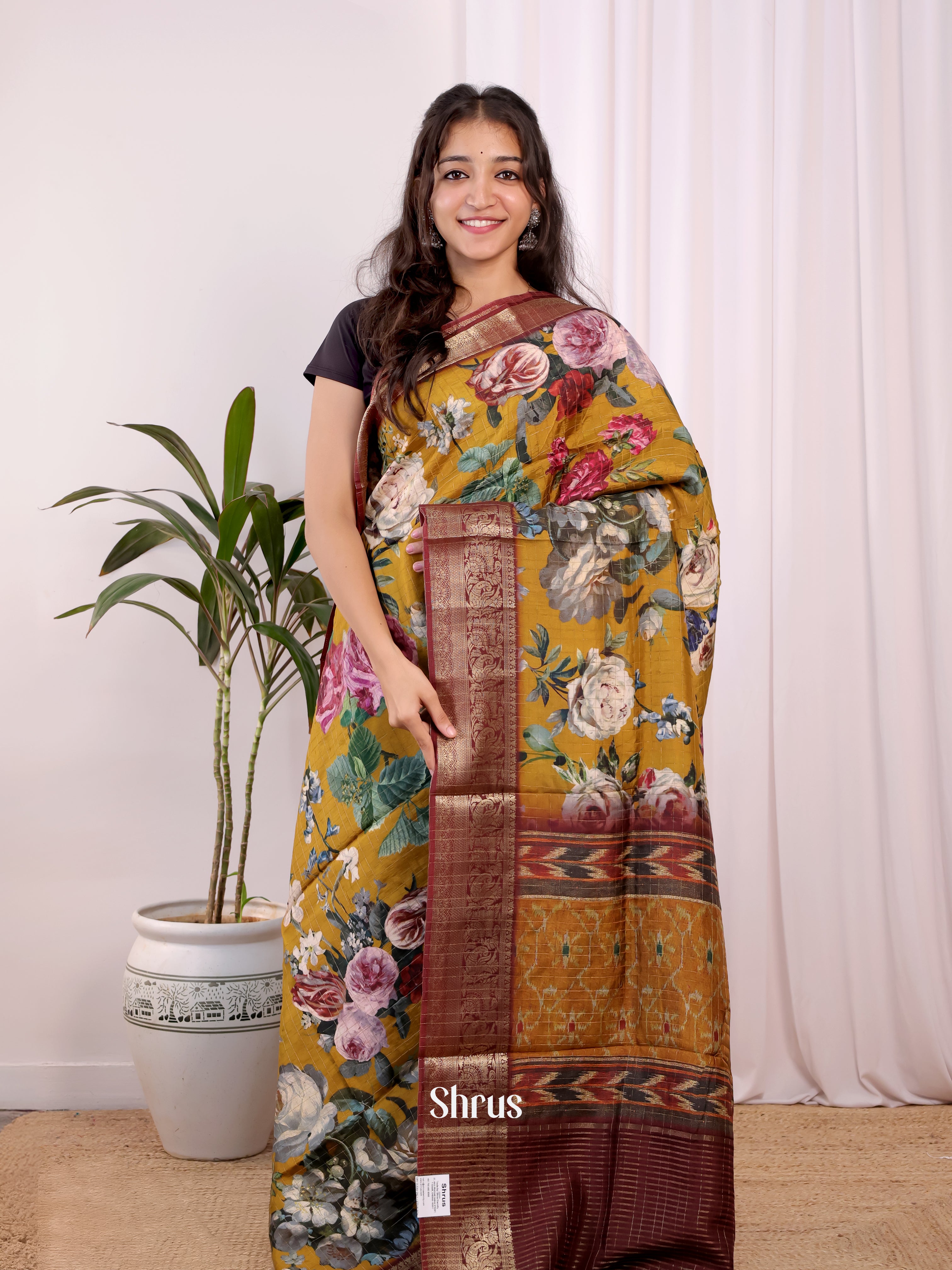 CJS30034 - Semi Dola silk Saree