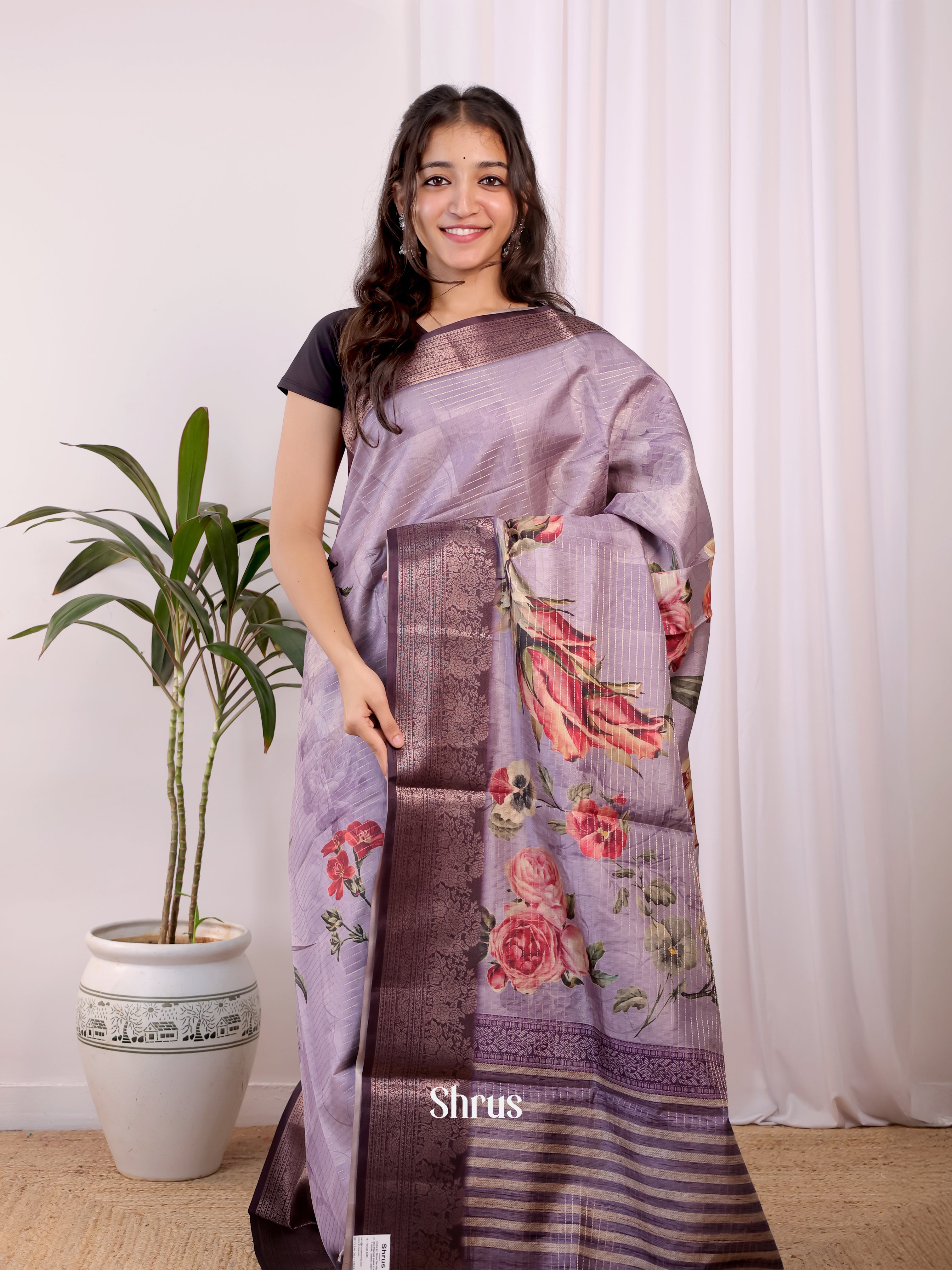 CJS30140 - Semi Dola silk Saree