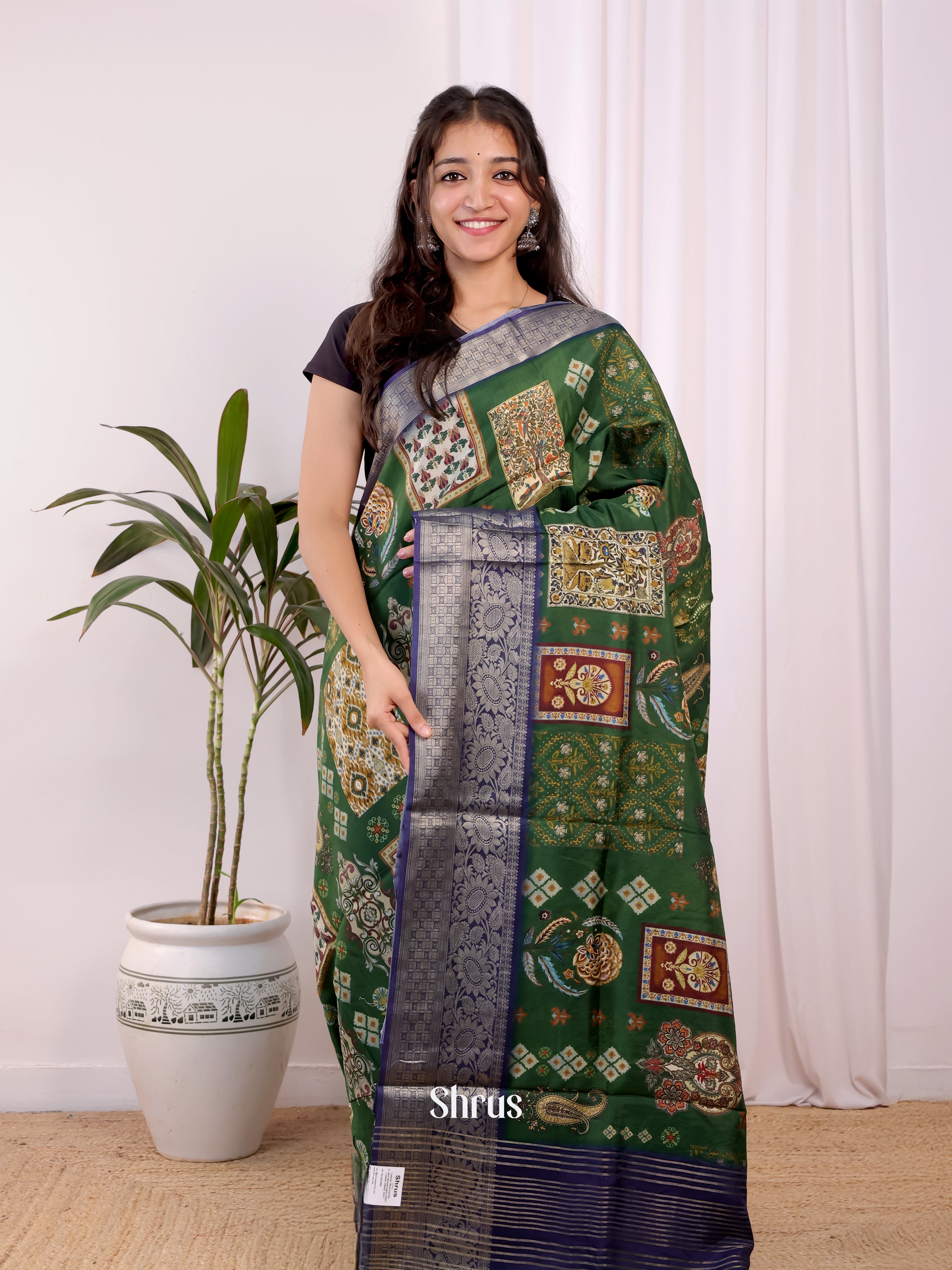 CJS30184 - Semi Dola silk Saree