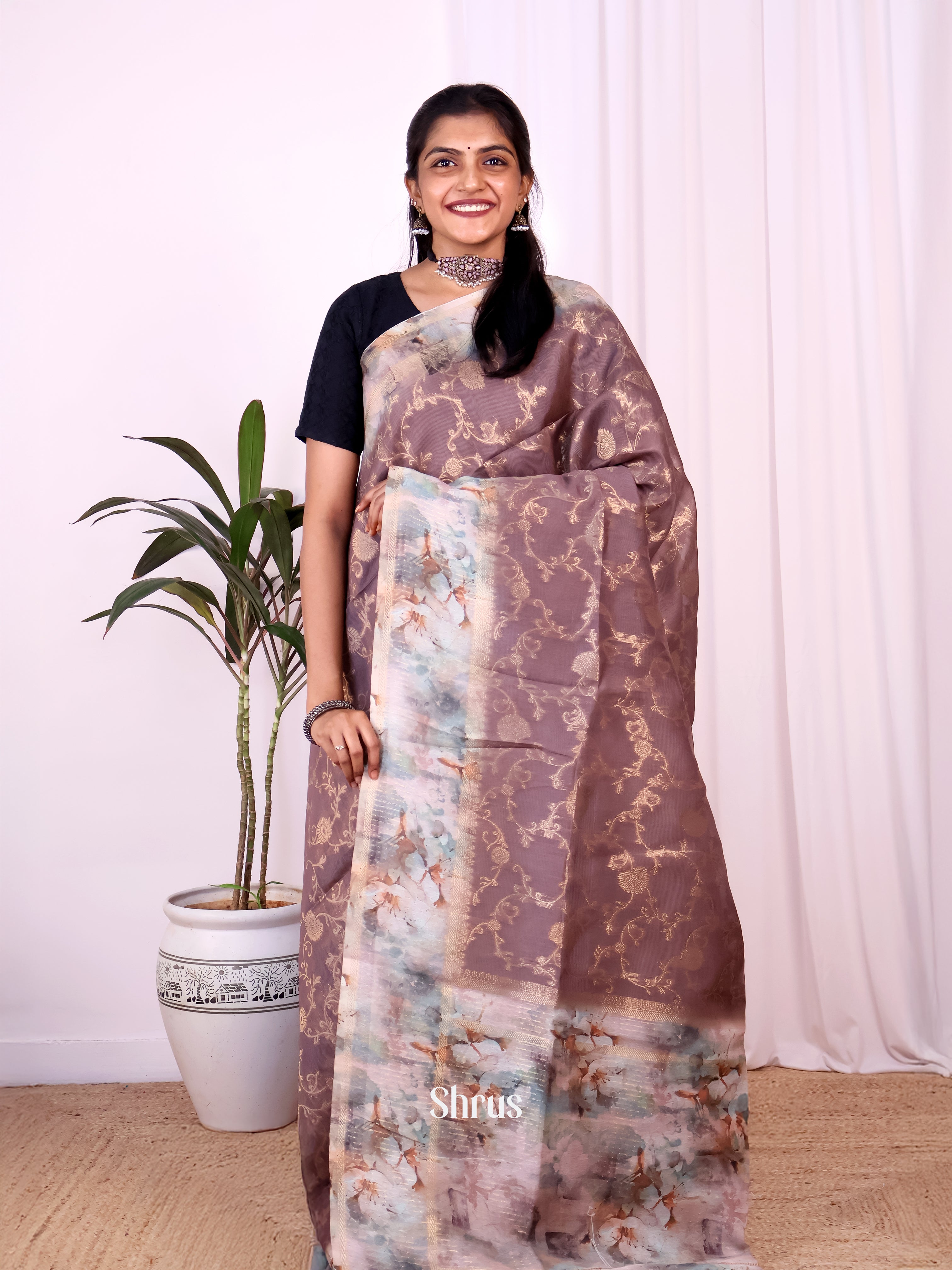 CJS30229 - Semi Jute Saree