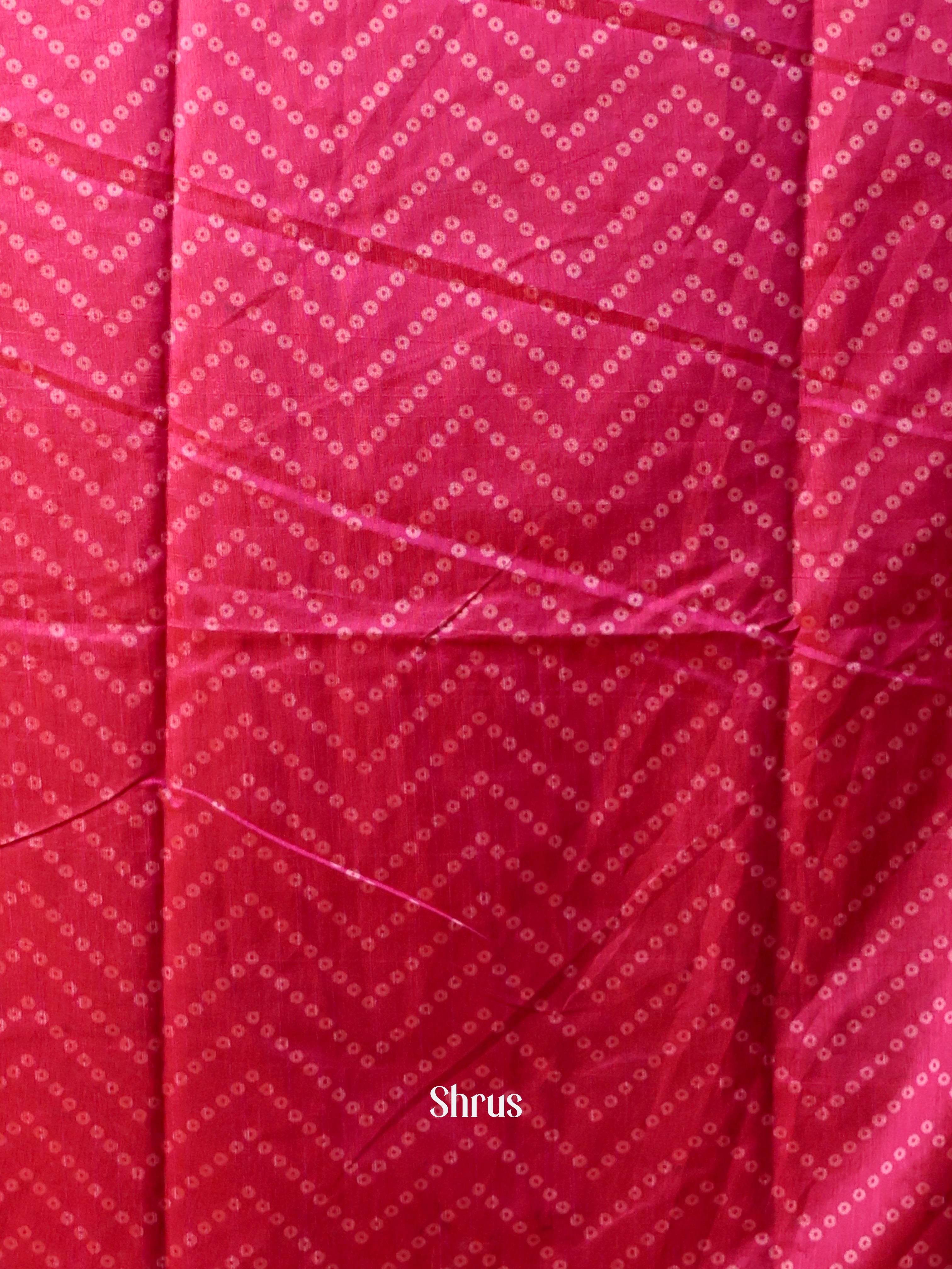 Pink & Purple - Semi patola salwar