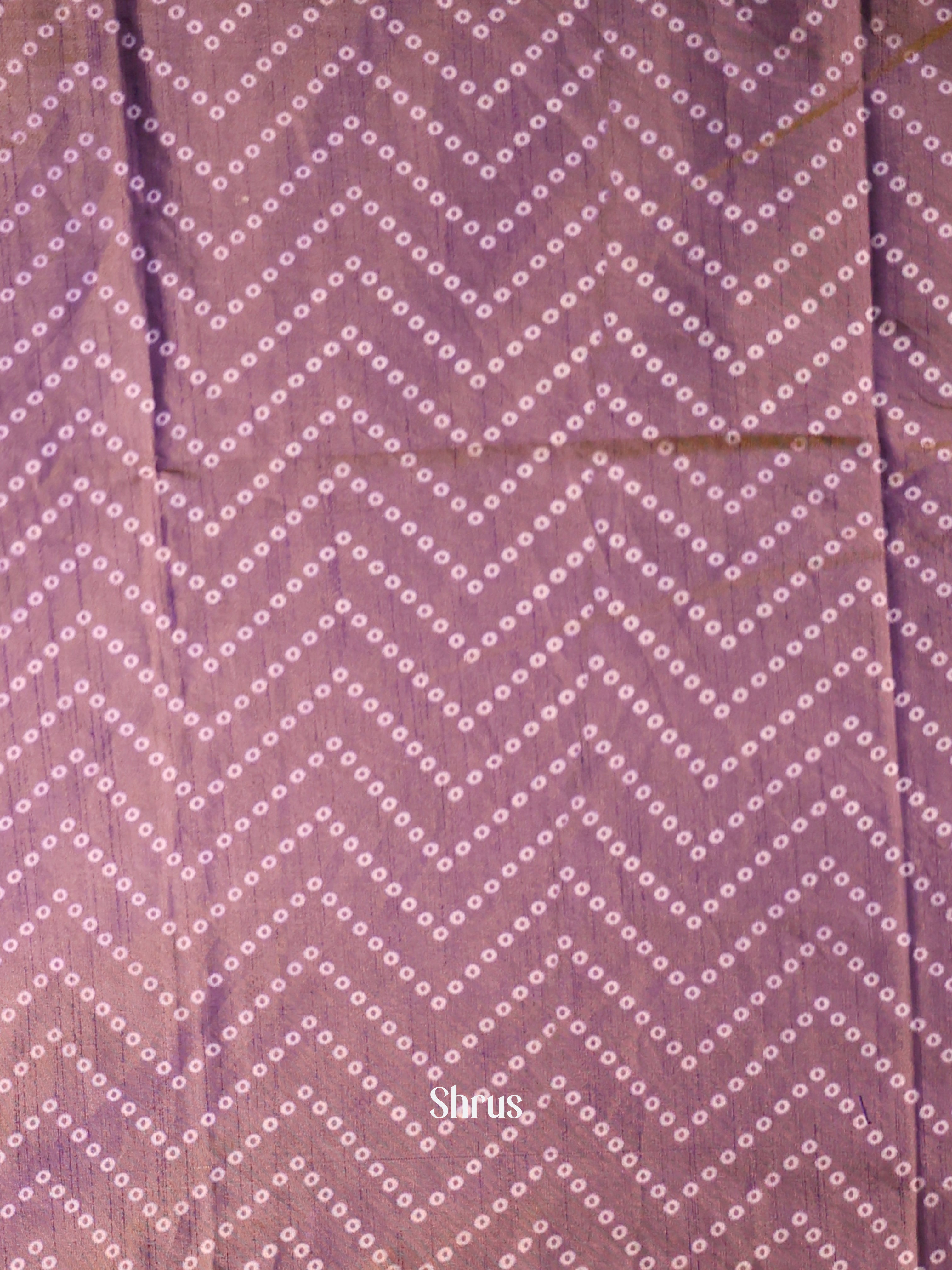 Purple & Pink - semi patola salwar