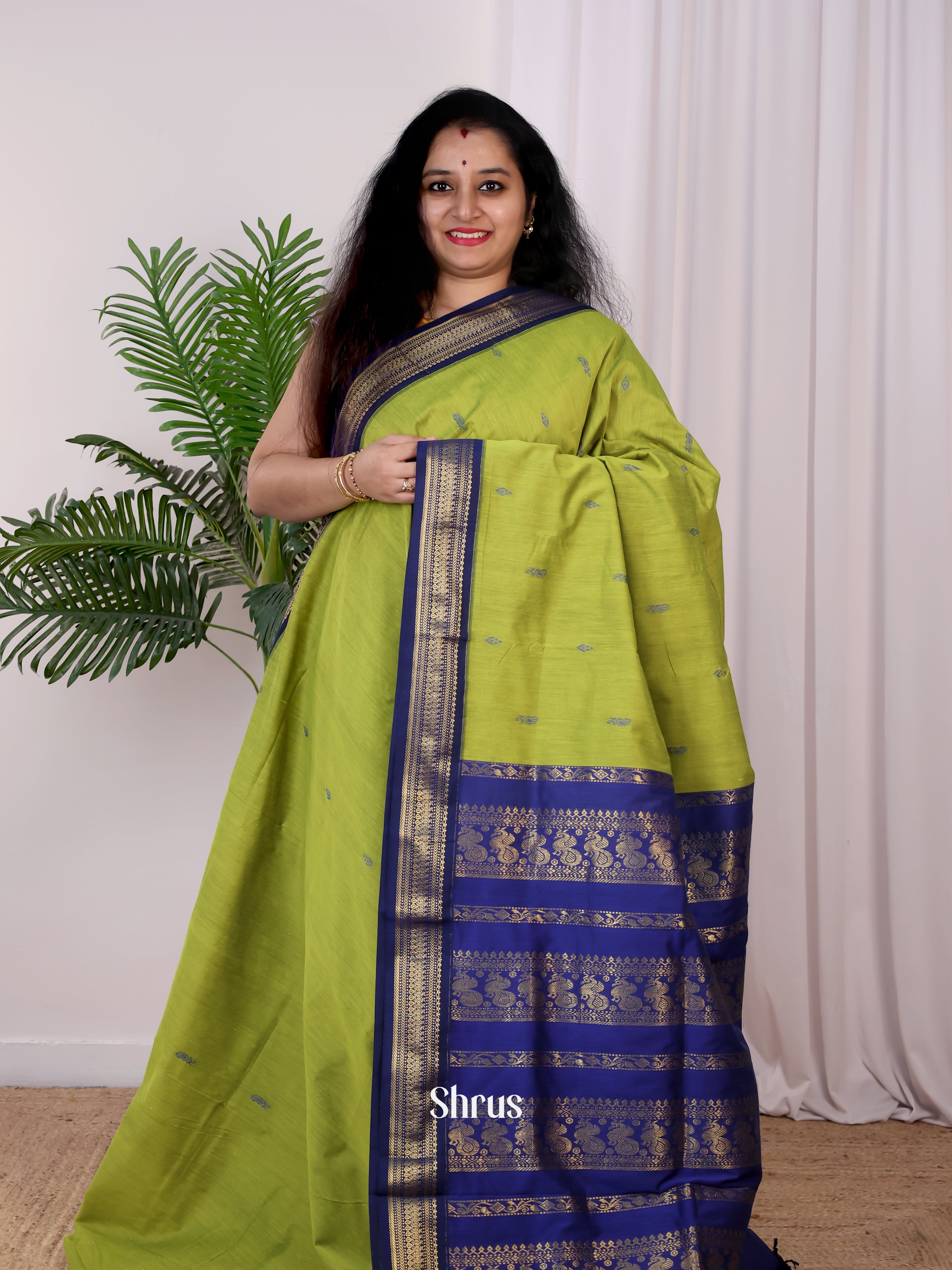 CKS06125 - Kalyani Cotton Saree - Shop on Shrus.com
