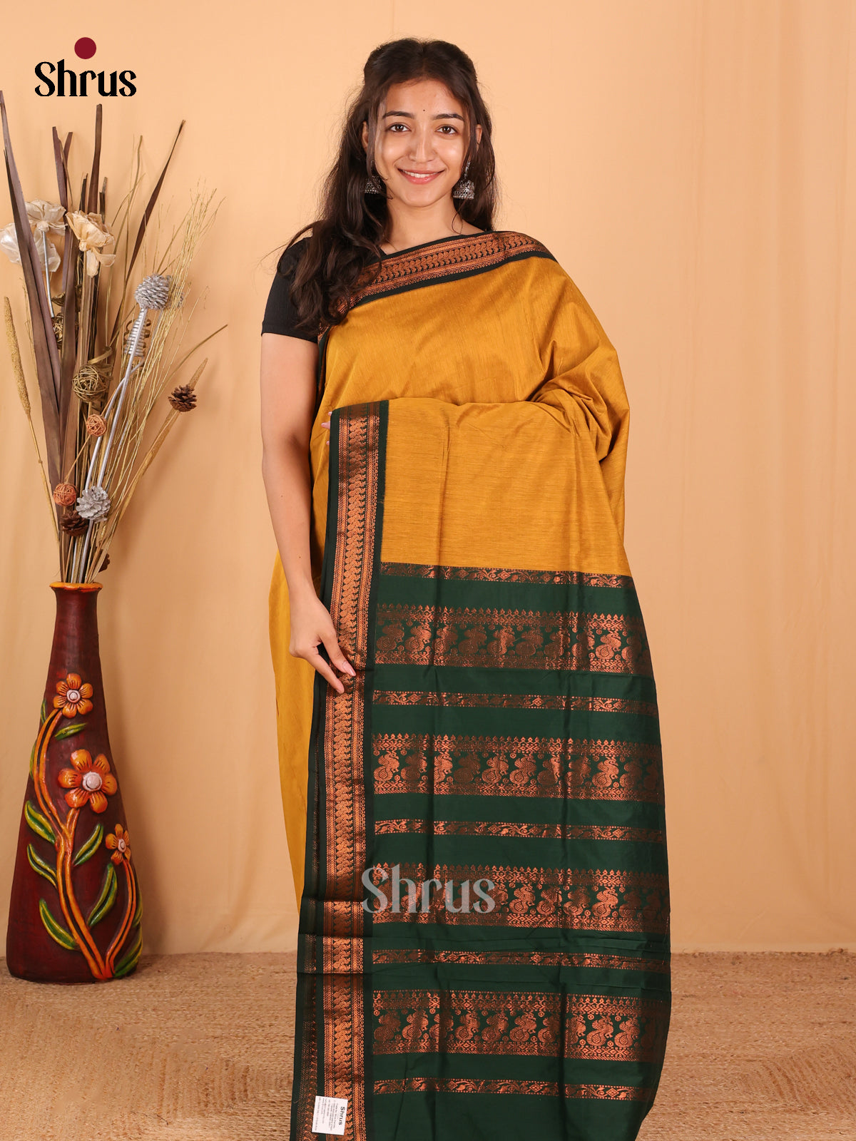 CKS06151 - Kalyani Cotton Saree - Shop on Shrus.com