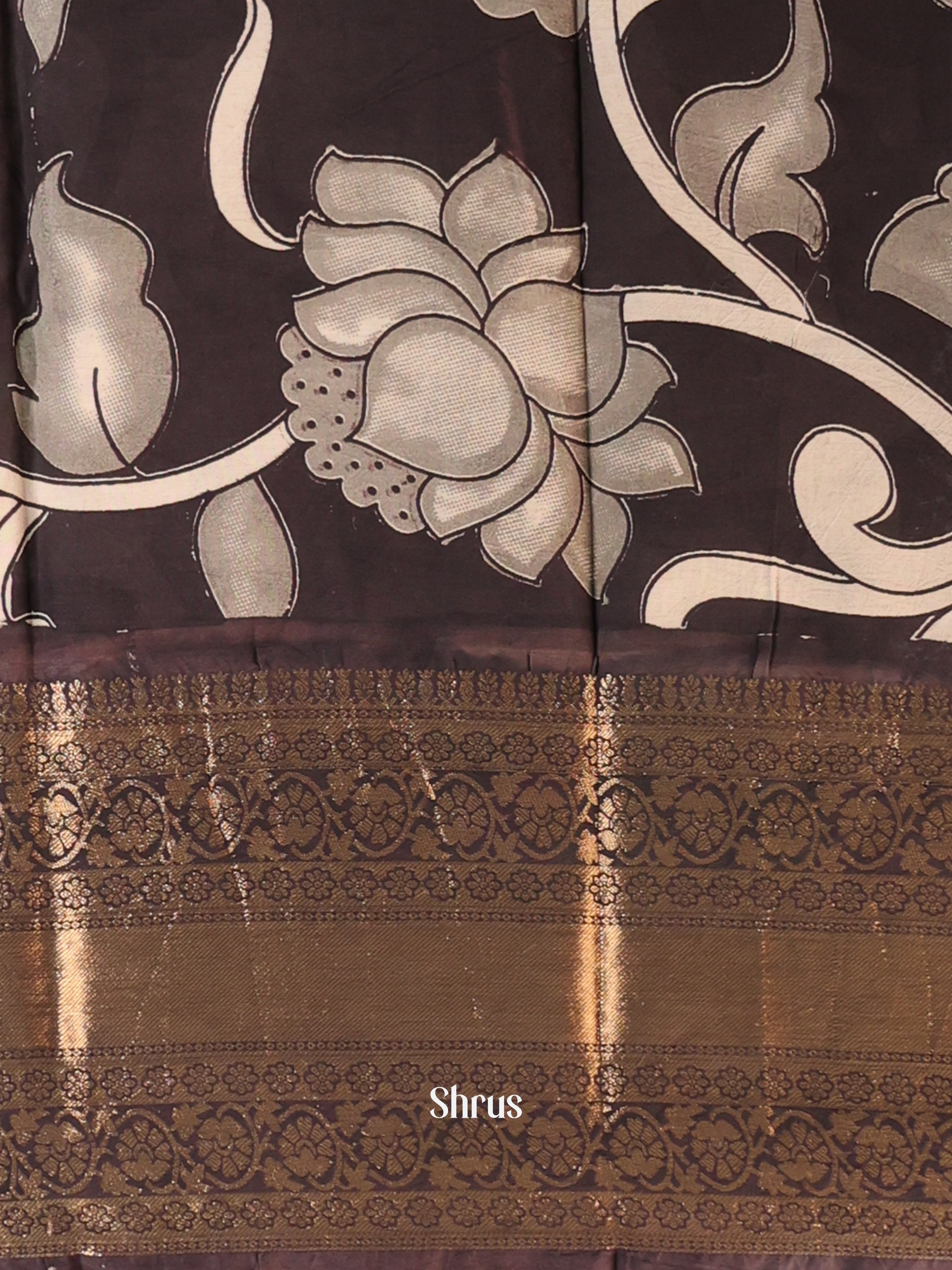 CKS08027 - Mangalagiri printed silkcotton Saree