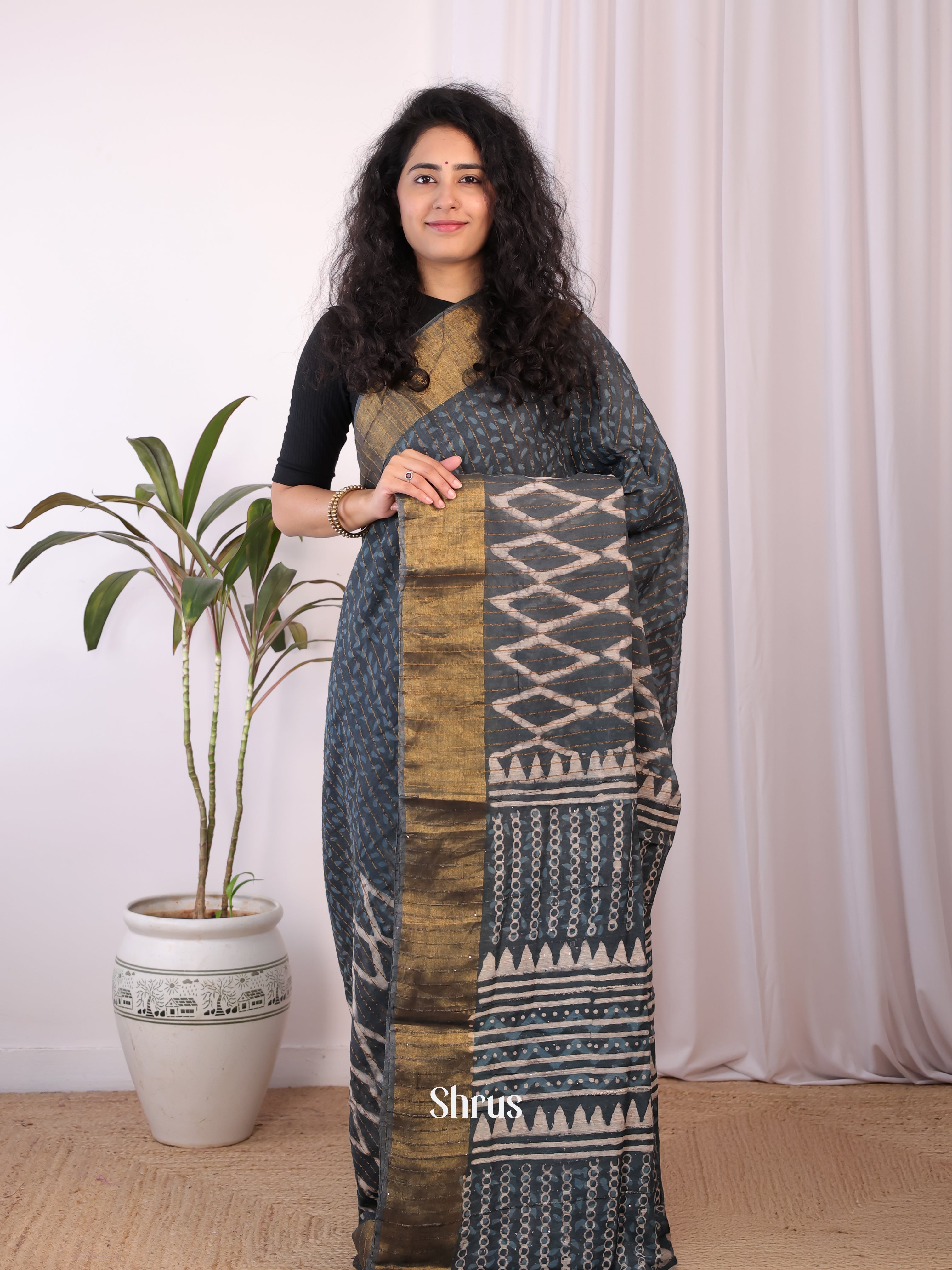 CKS11011 - Chanderi Saree