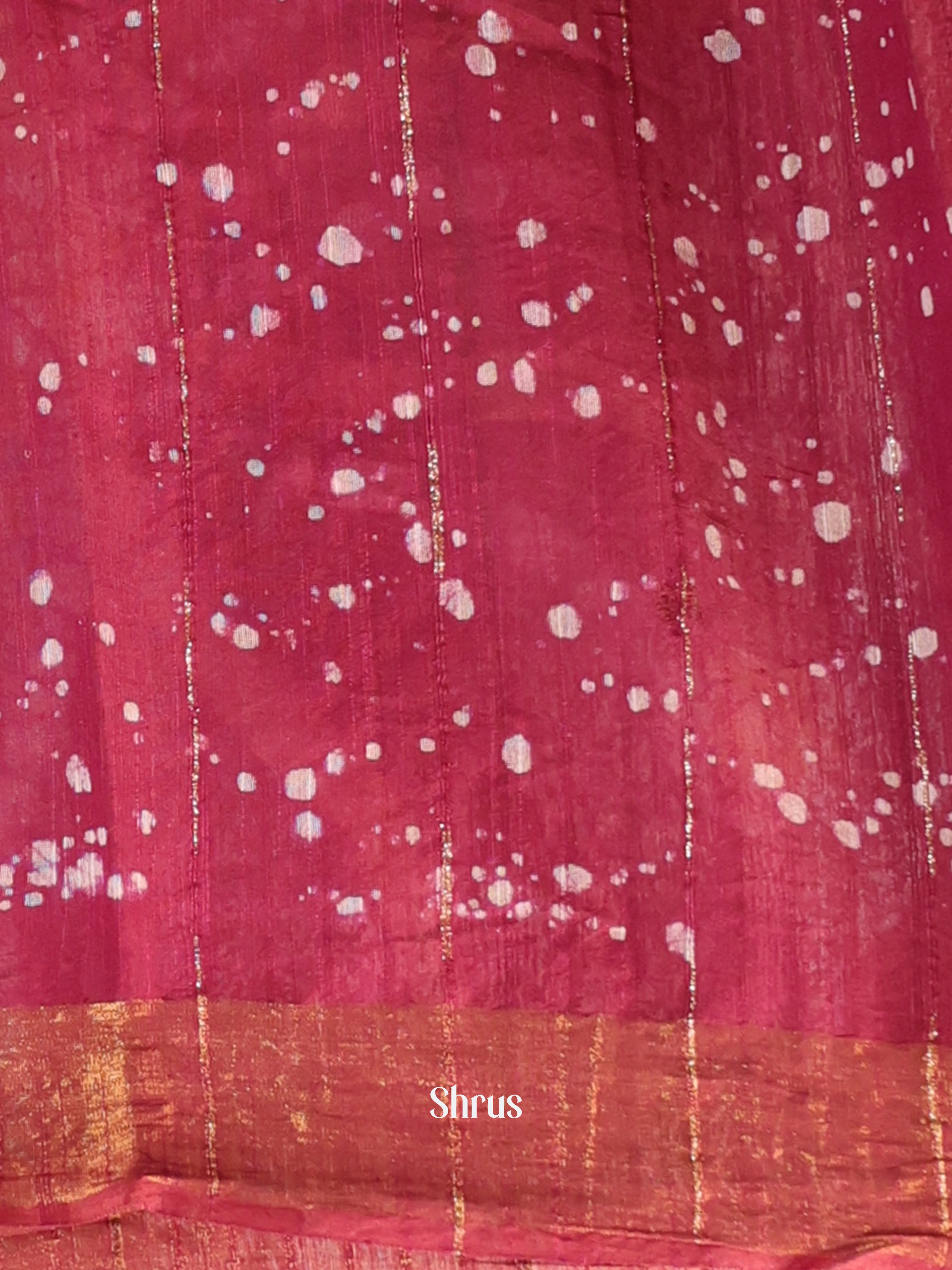 CKS11053 - Chanderi Saree - Shop on Shrus.com