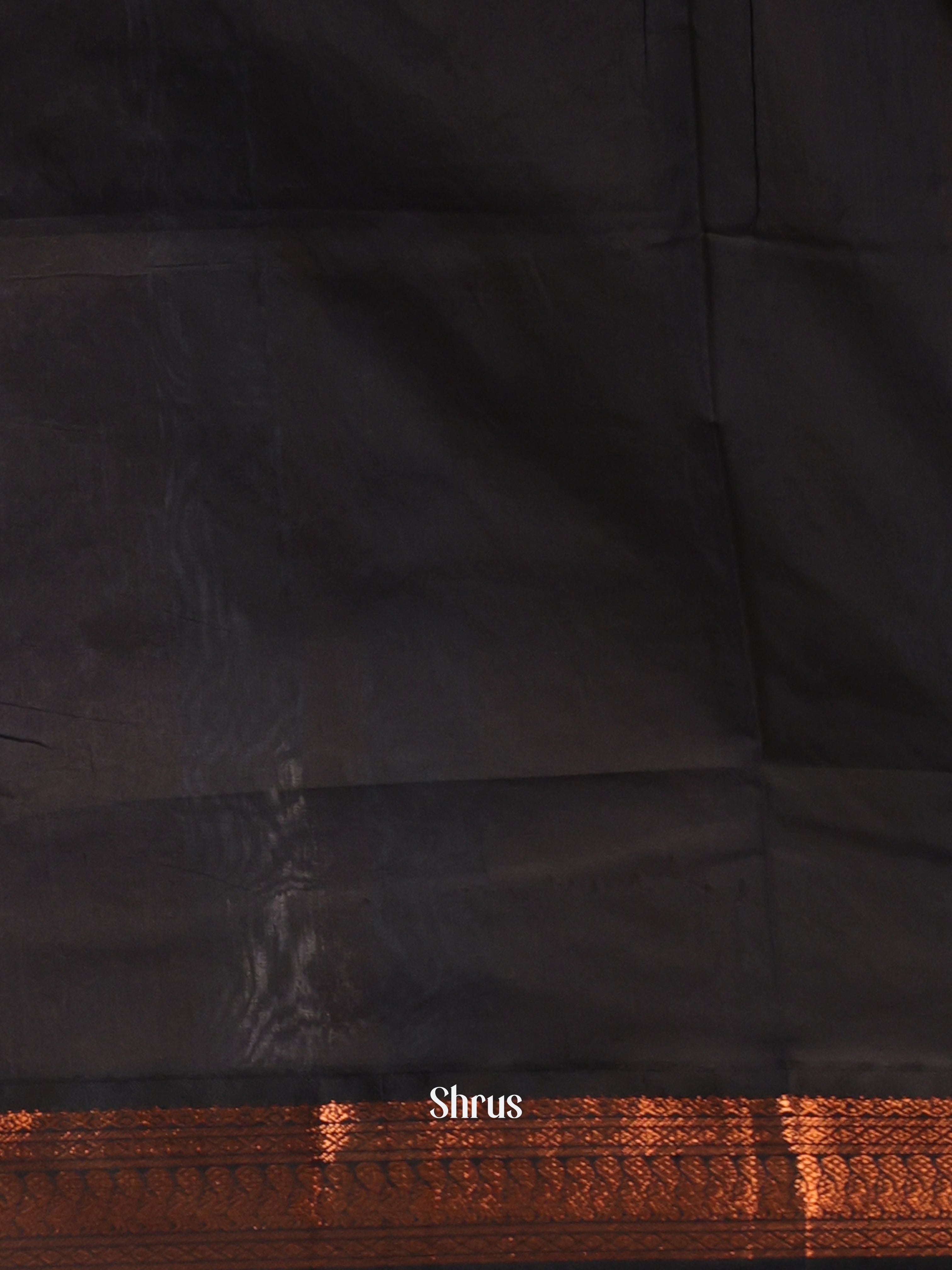 Pink & Black- Kalyani Cotton Saree - Shop on Shrus.com