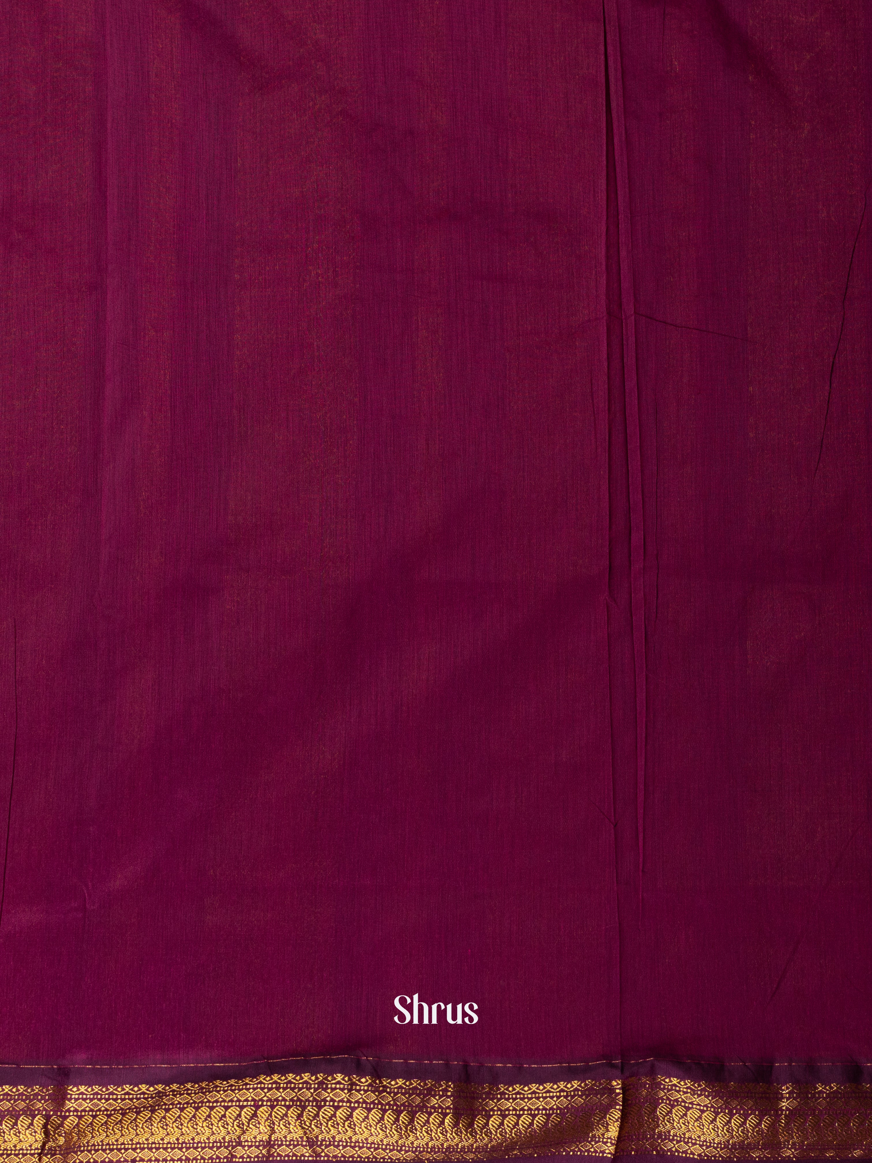 Blue & Purple - Kalyani Cotton Saree