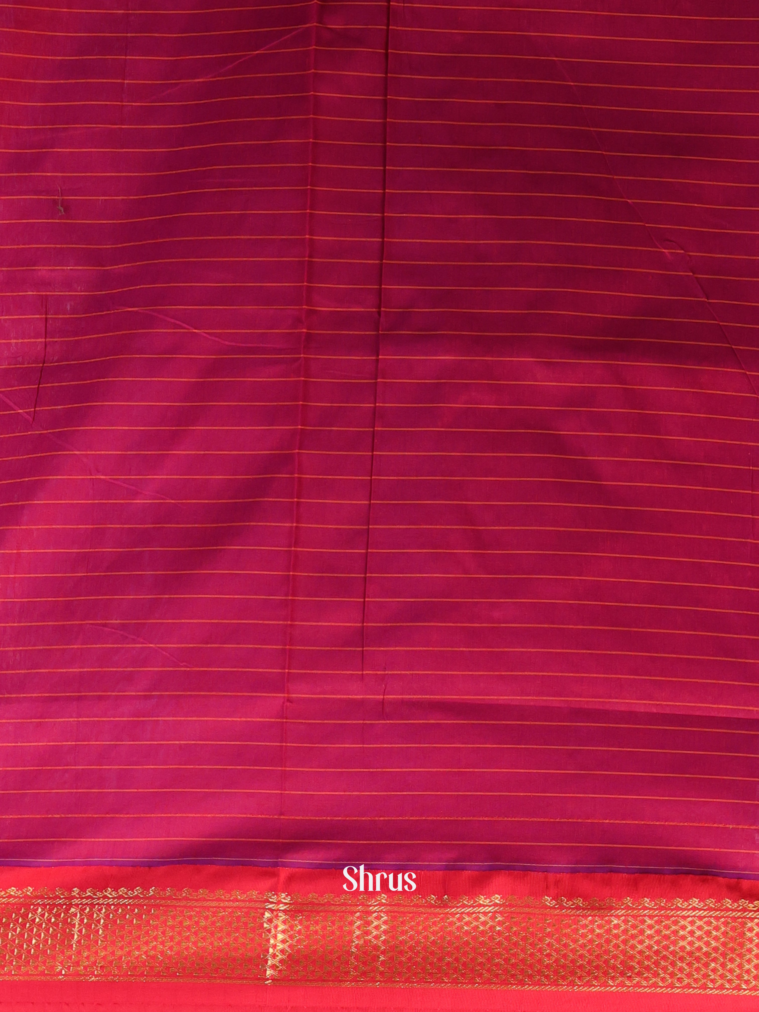 Green & Red- Kalyani Cotton Saree