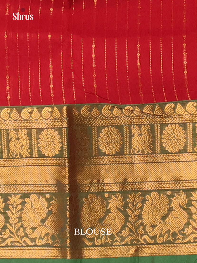 Red & Green - Chettinad Cotton