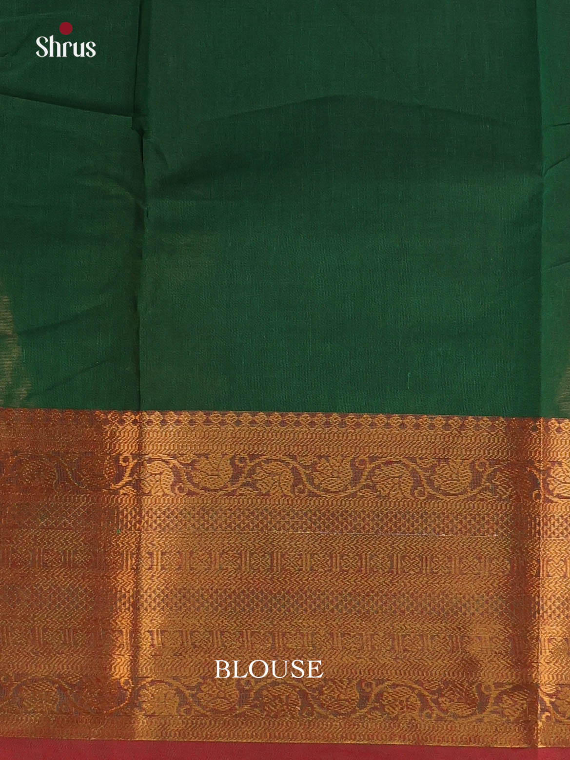 Green & Maroon  - Chettinad Cotton Saree