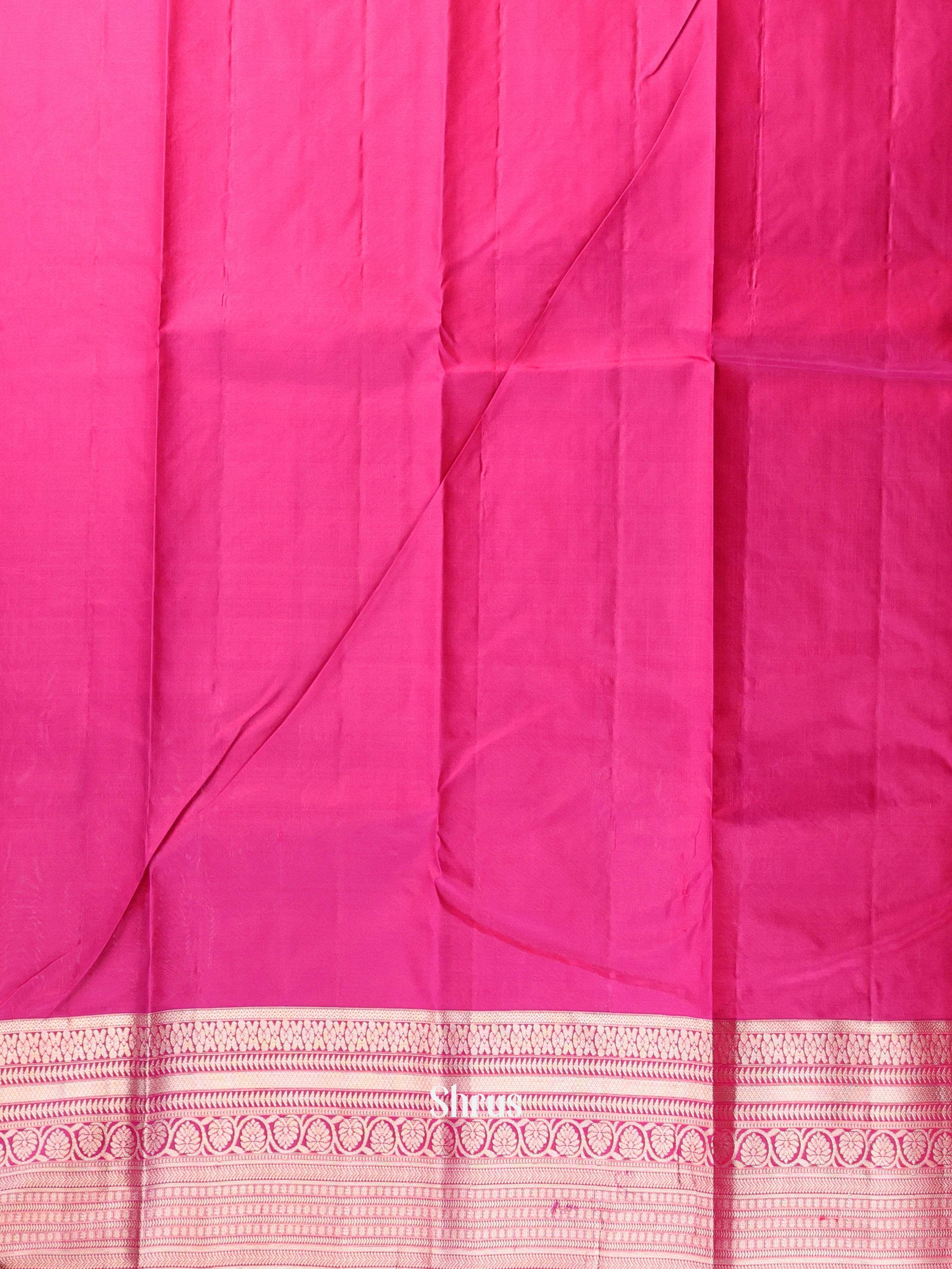 Purple(Single Tone) - Kanchipuram silk Saree