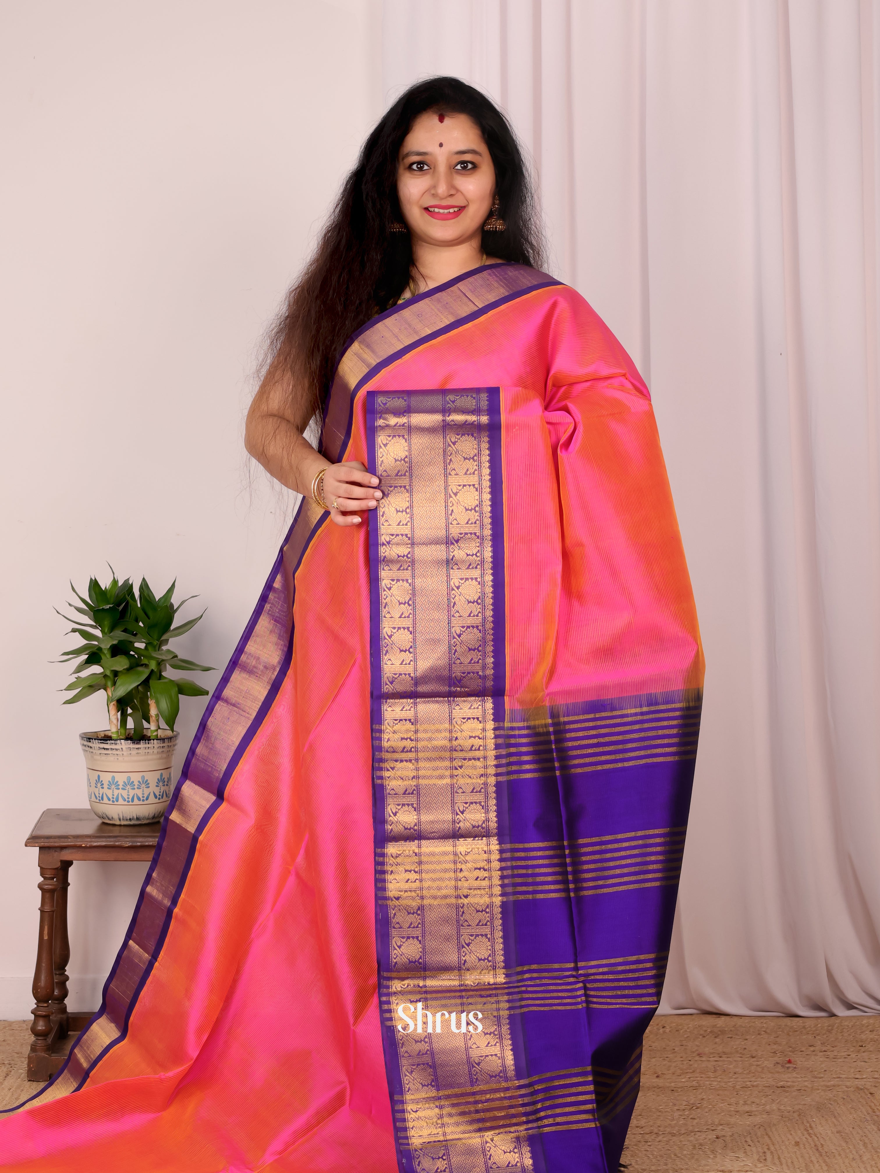 CKS19047 - Silk Cotton Saree