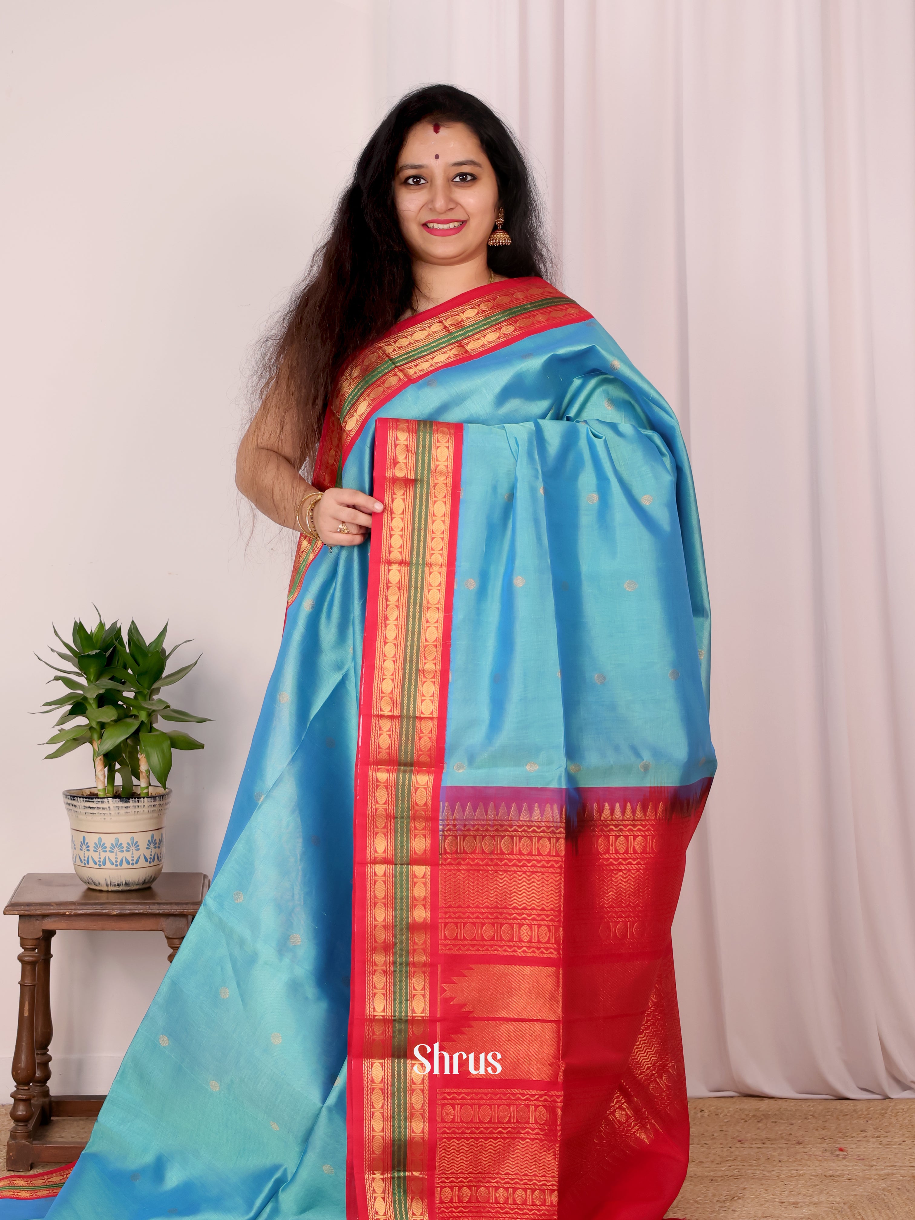 CKS19067 - Silk Cotton Saree