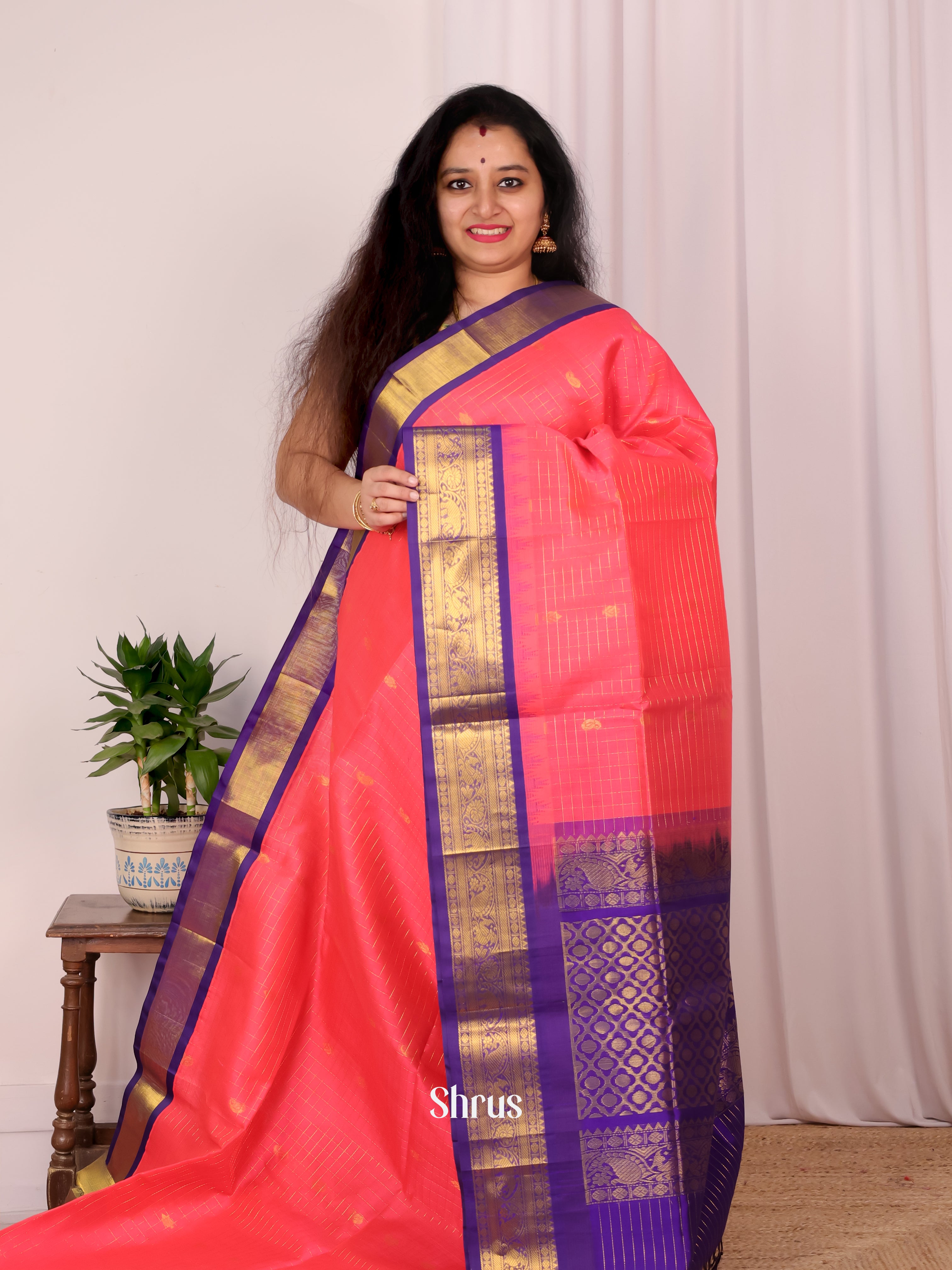 CKS19076 - Silk Cotton Saree