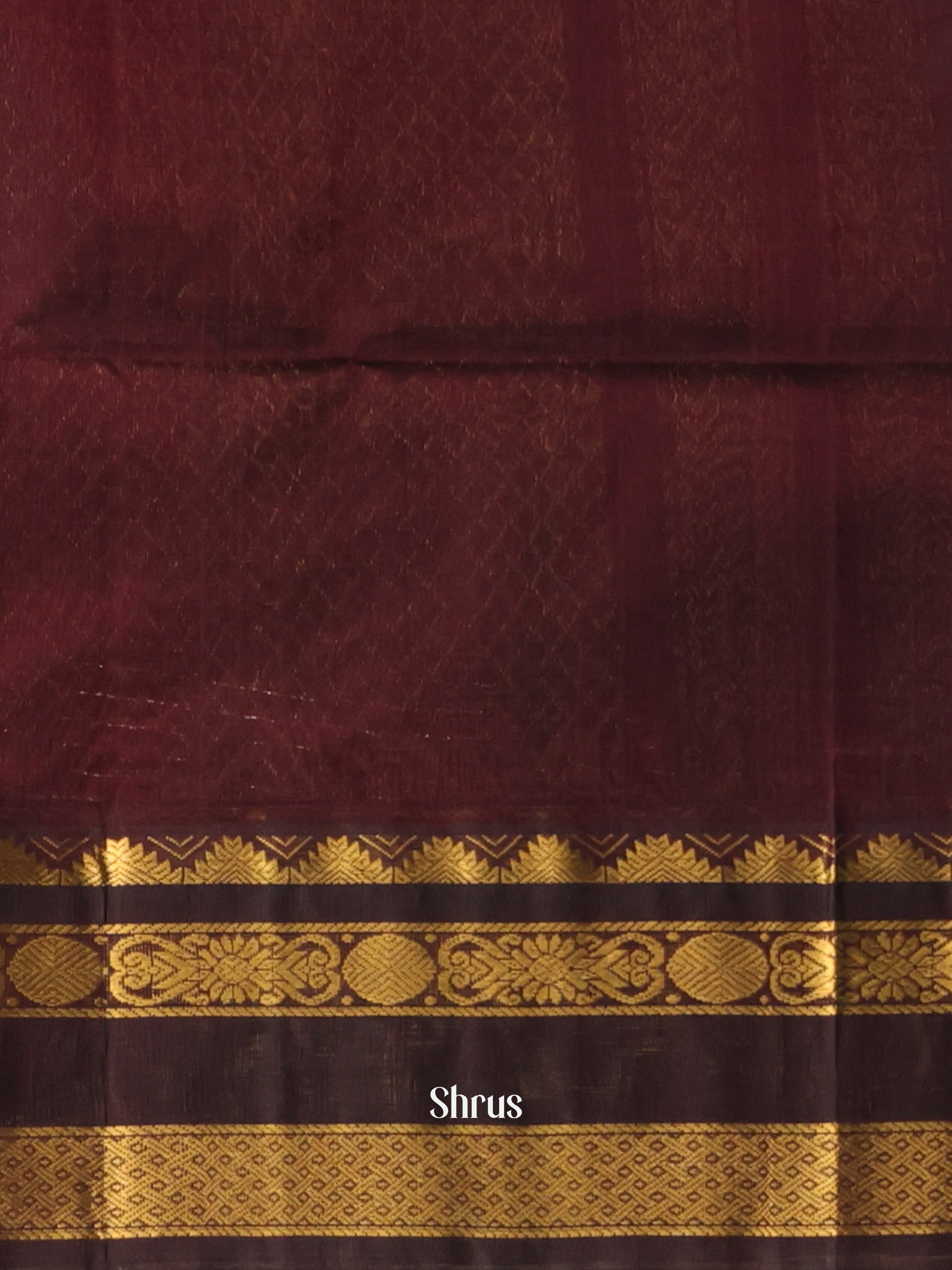 CKS19077 - Silk Cotton Saree - Shop on Shrus.com