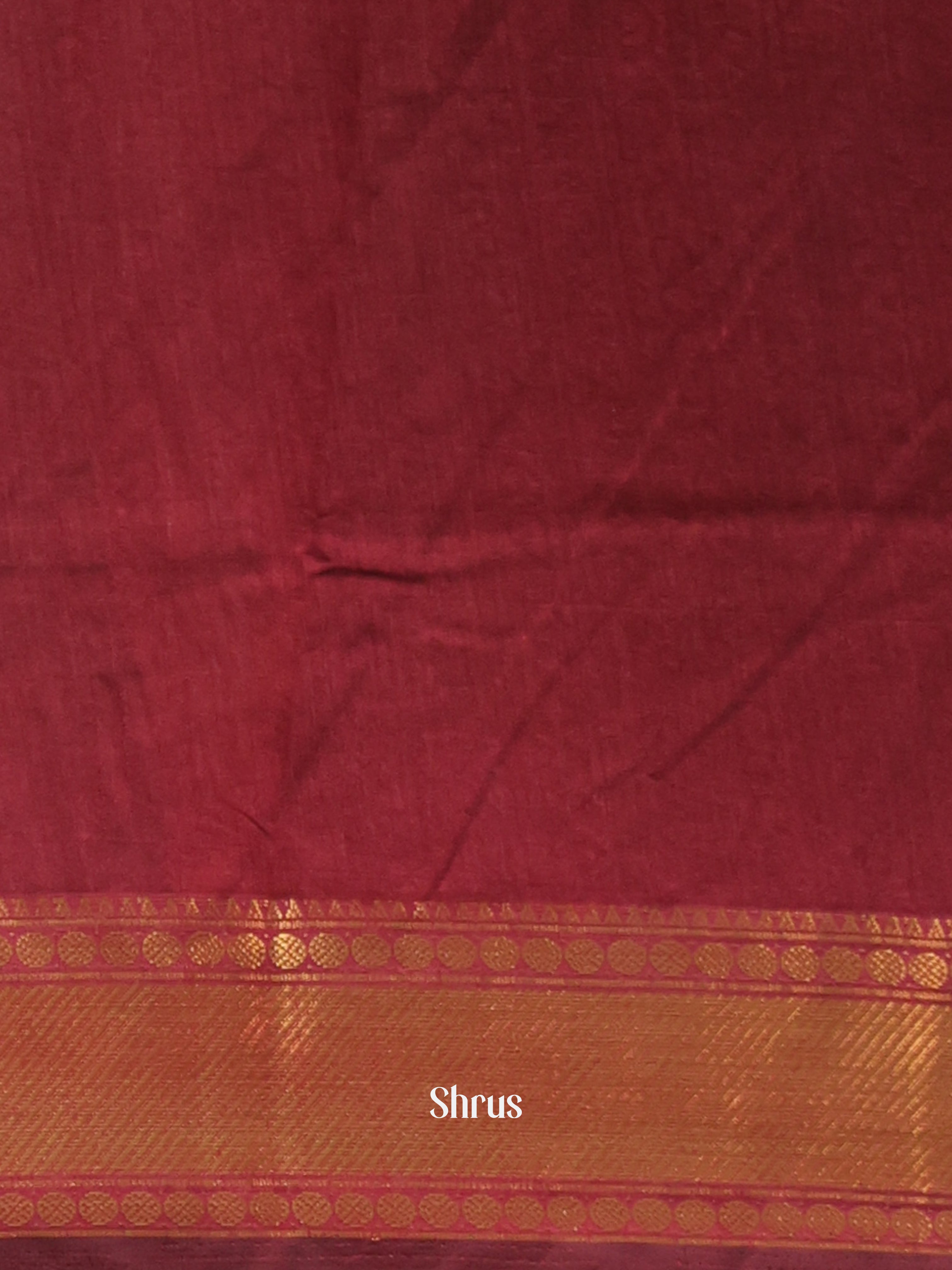 Black & Brown - Semi Patola Saree