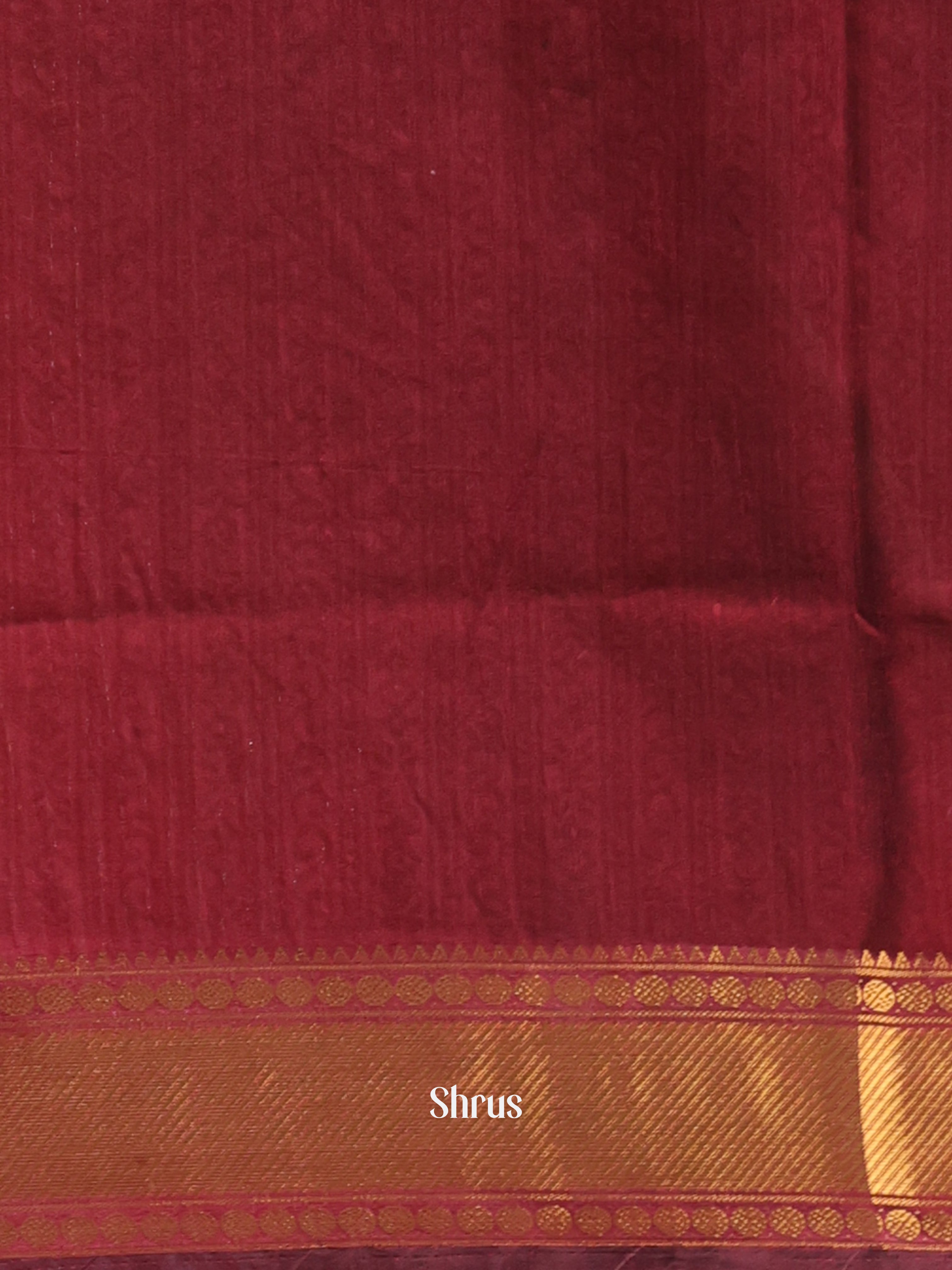 Black & Brown - Semi Patola Saree