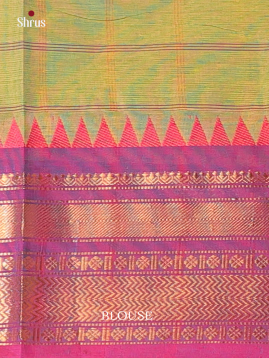 Green & Purple- Chettinad Cotton Saree