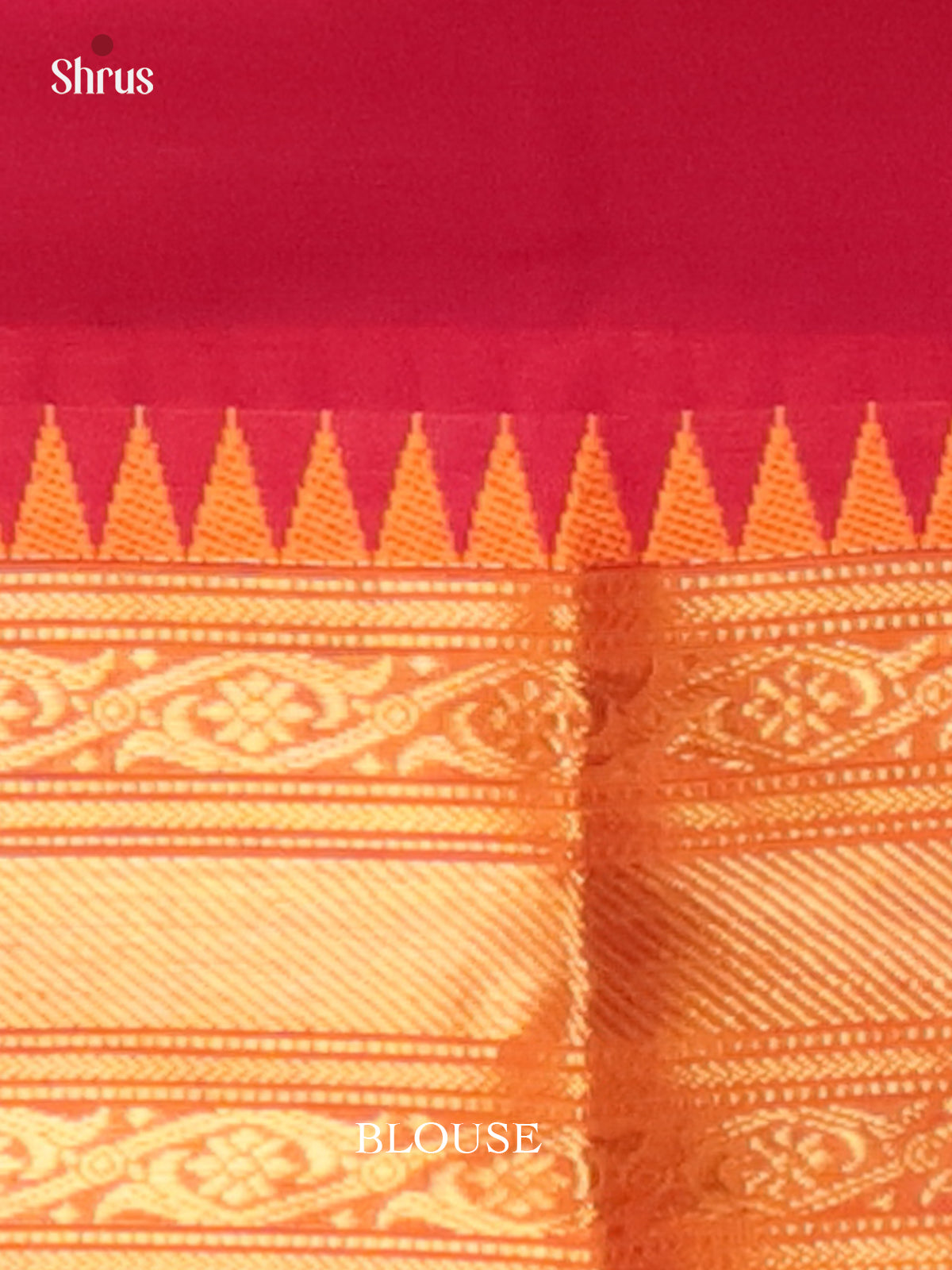 Maroon & Mustard- Chettinad Cotton Saree