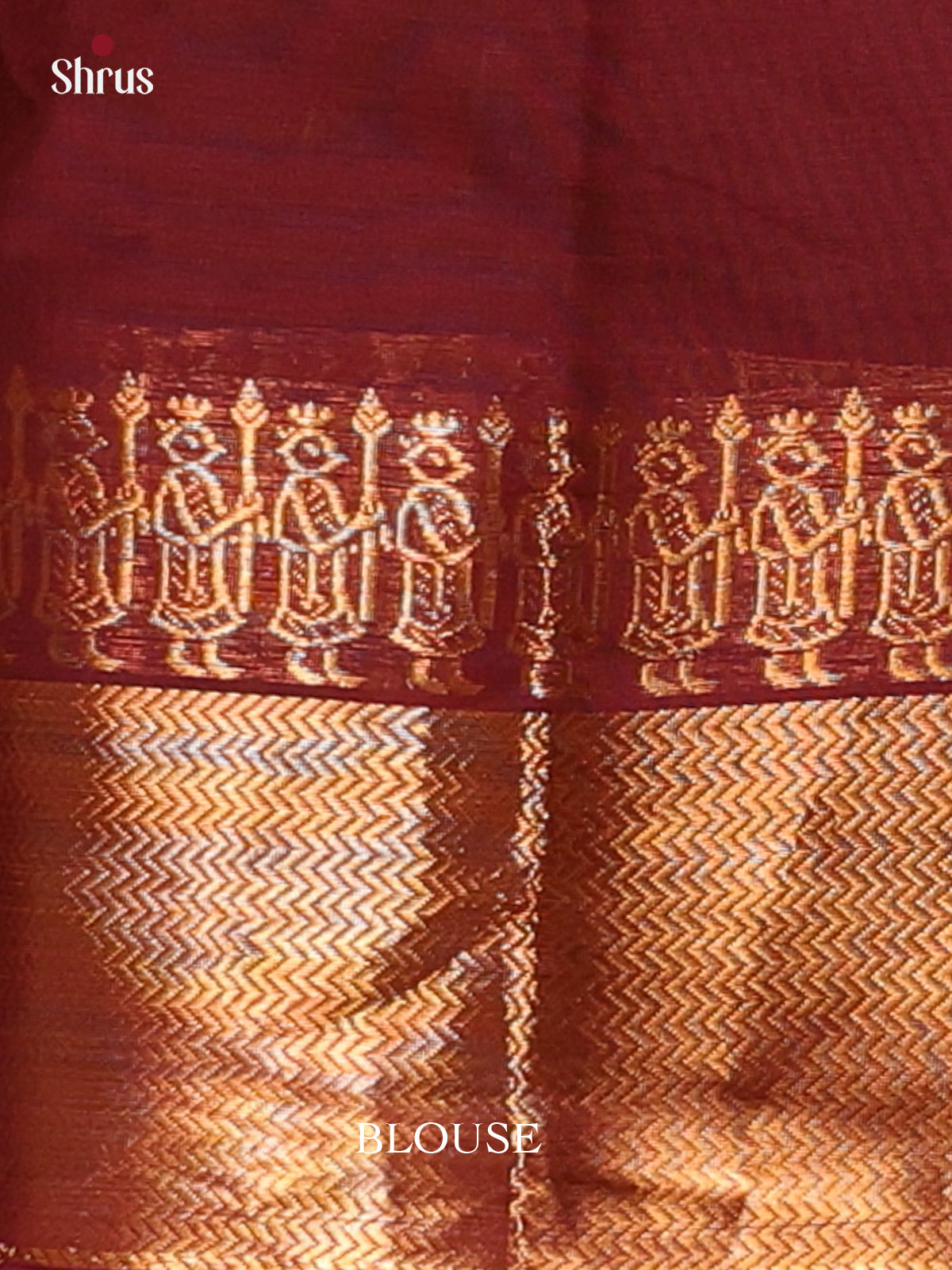 Maroon- Chettinad Cotton Saree