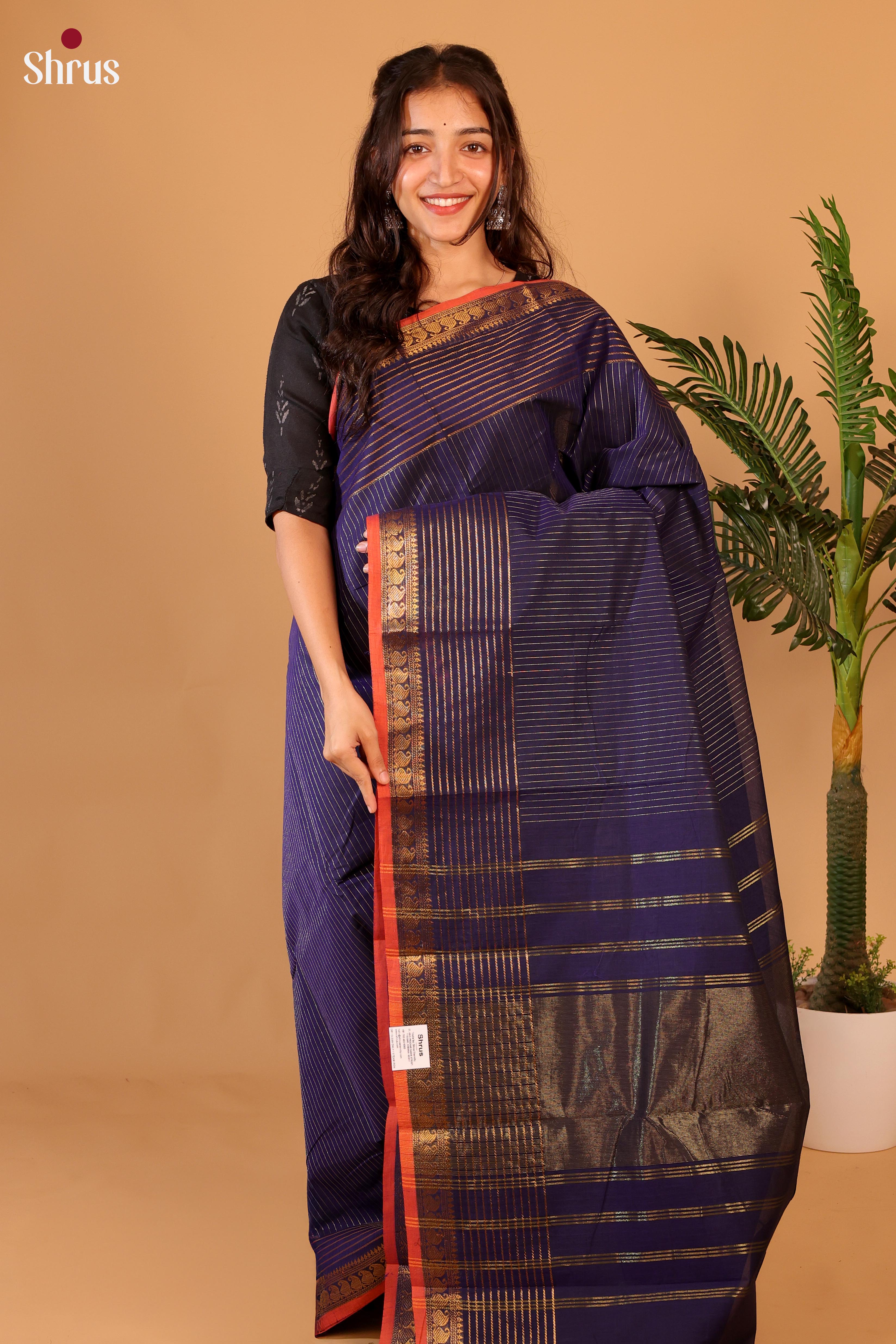 Violet - Chettinad Cotton Saree