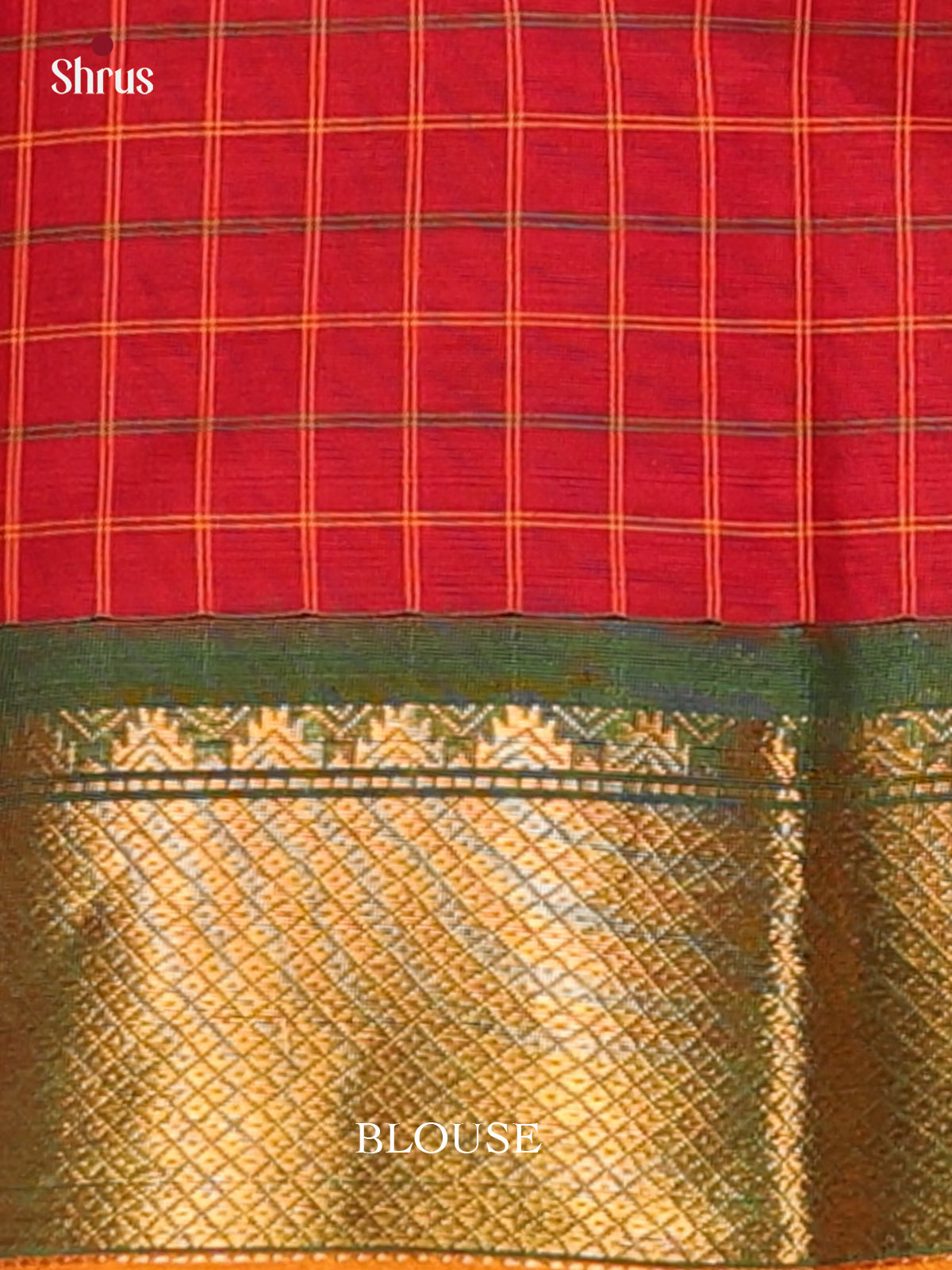 Red & Green - Chettinad Cotton Saree